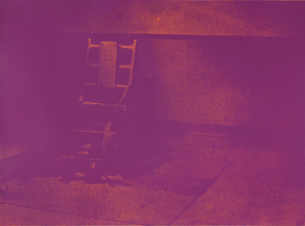 Electric Chairs Andy Warhol Yours Truly An Important Private