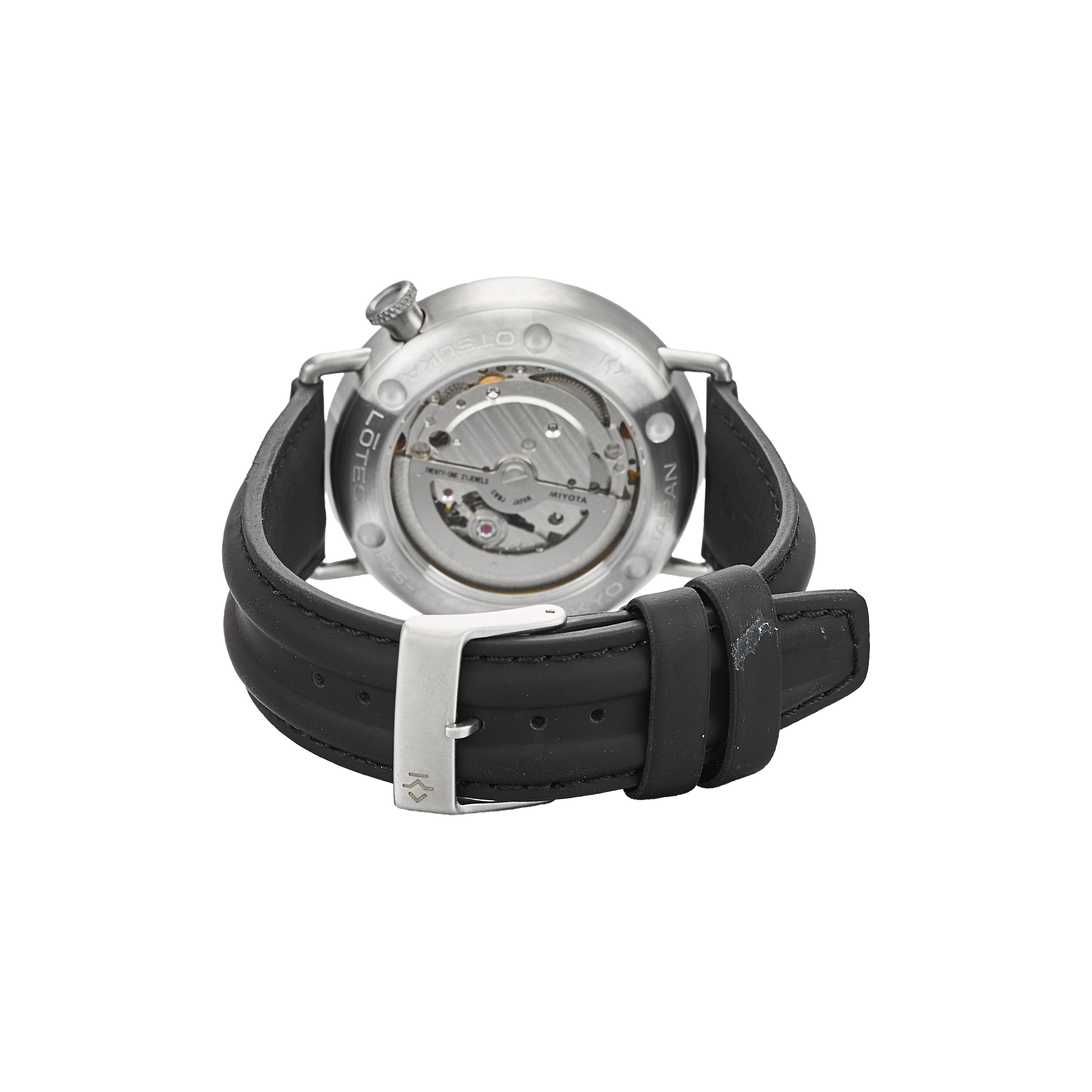 ŌTsuka Lōtec Otsuka Lotec No. 7.5. A Stainless Steel Jump Hour