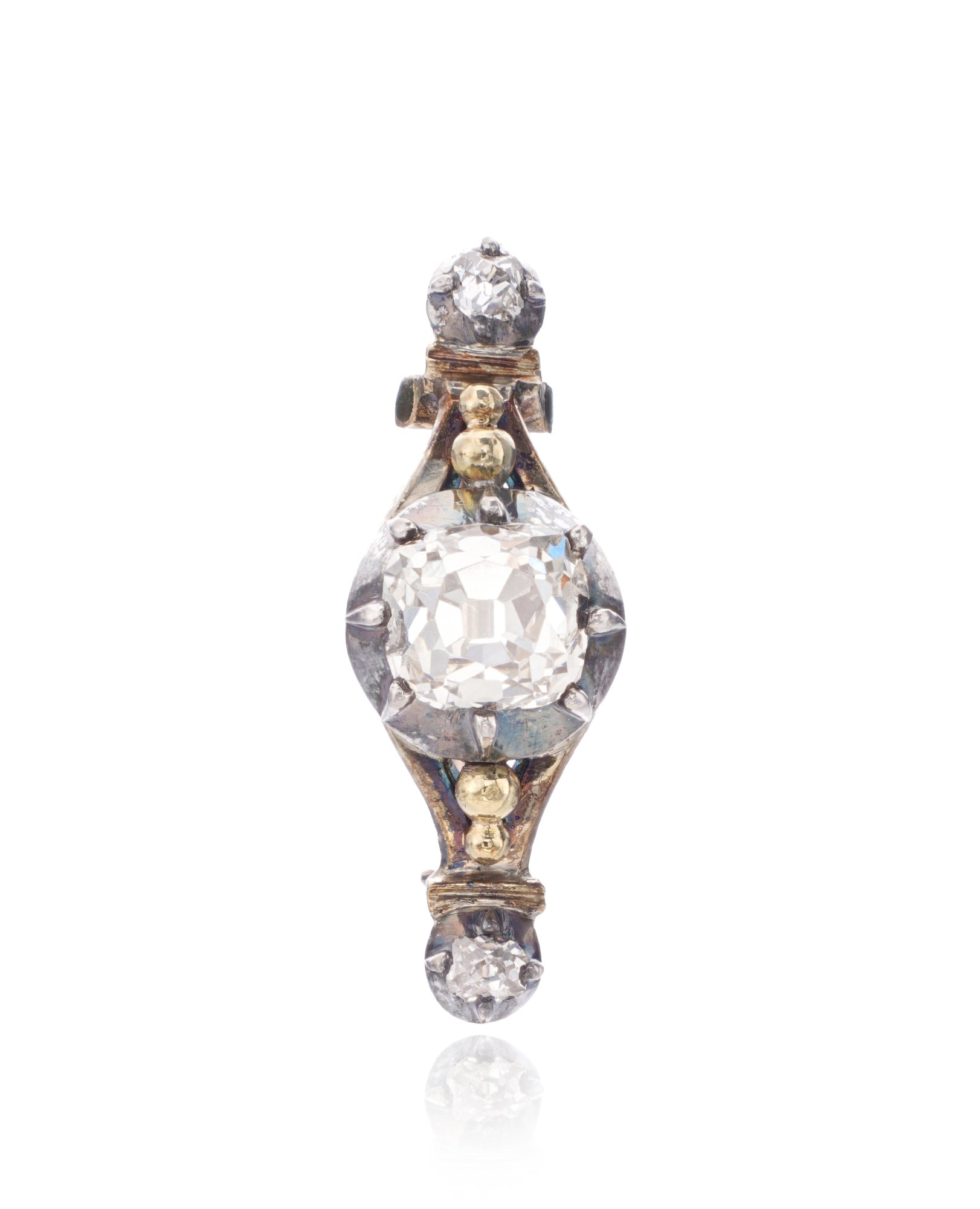 Diamond brooch, late 19th century Vienna 1900 An Imperial and Royal