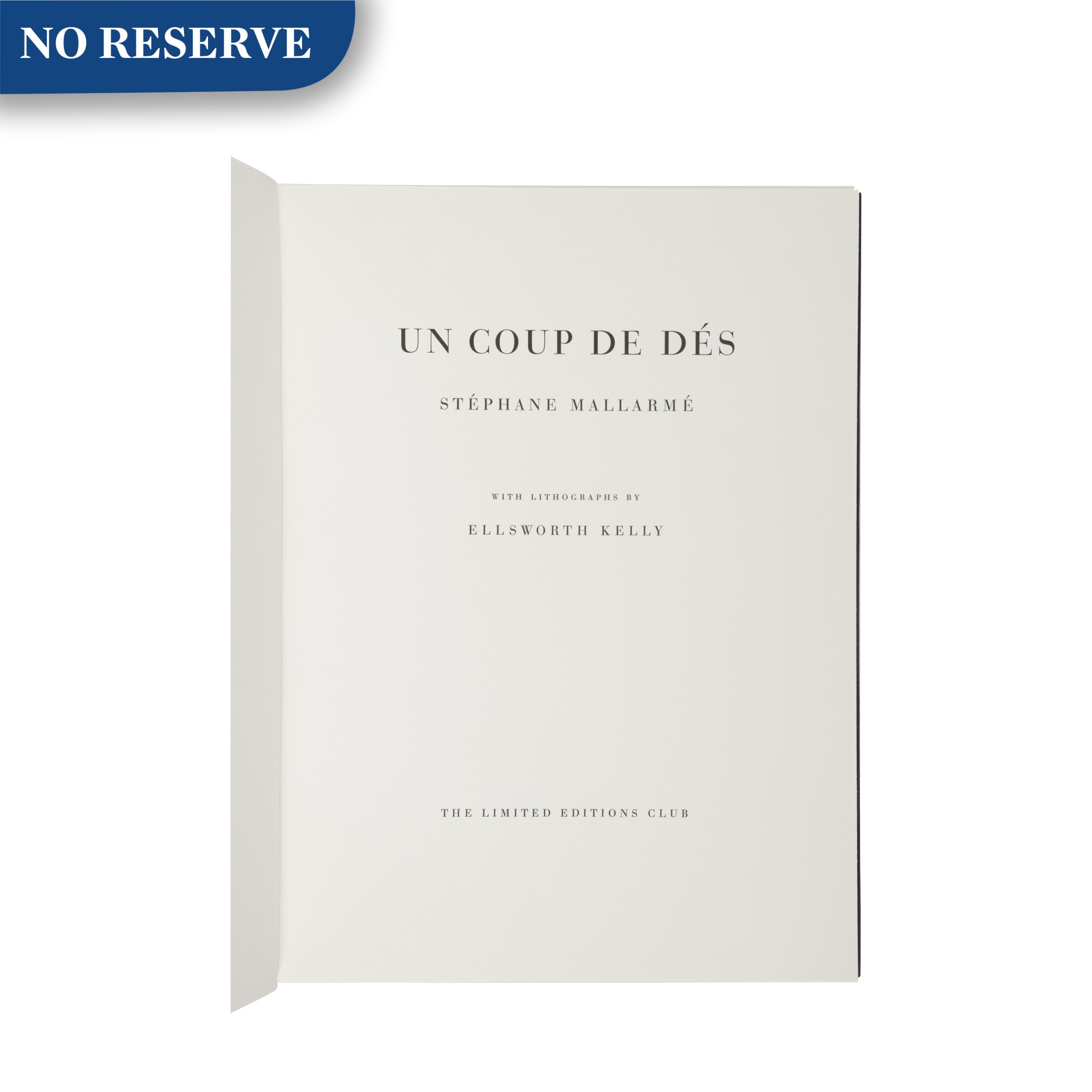 Un coup de Dés Jamias n'Abolira le Hasard. [A Throw of the Dice Will Never Abolish Chance]. New