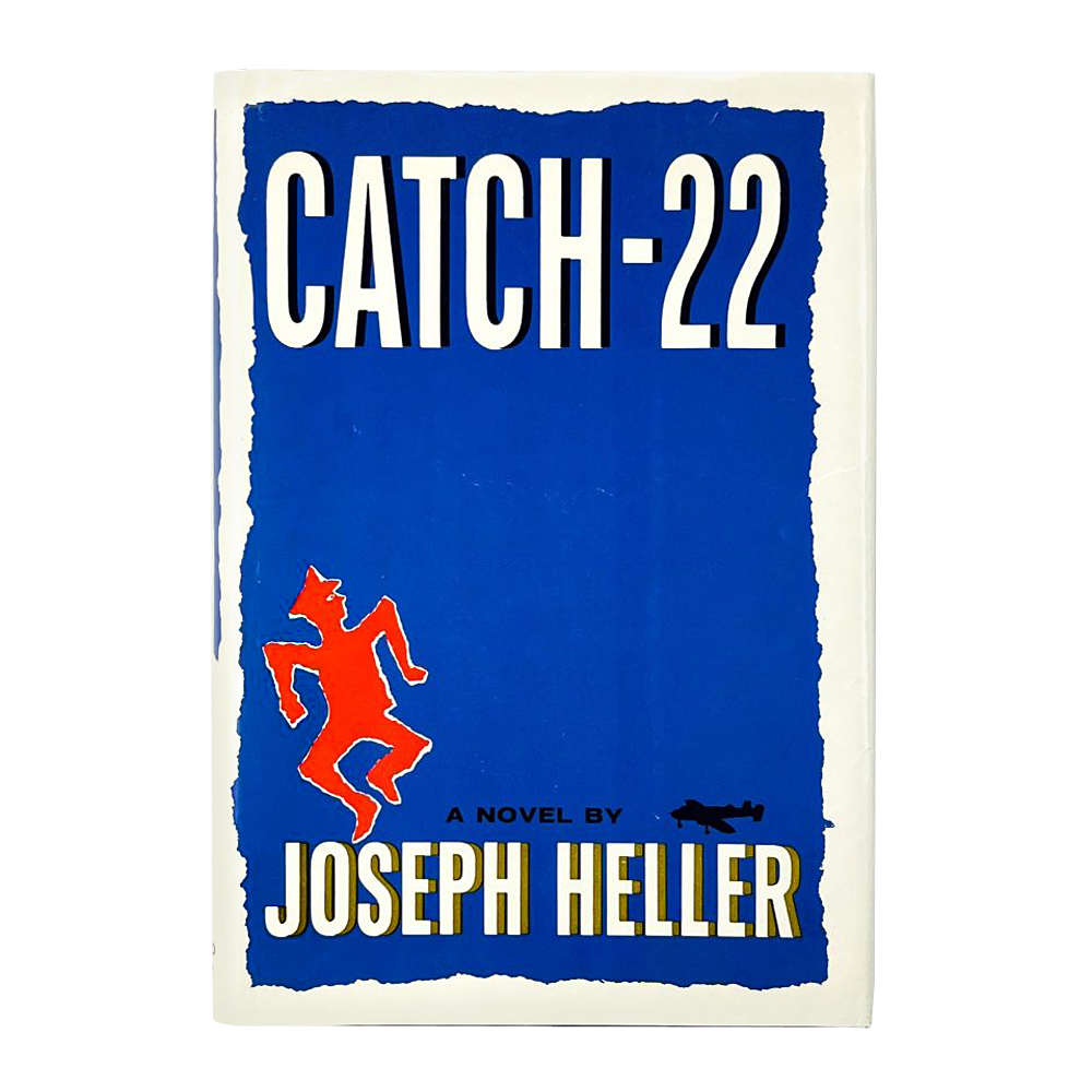 Joseph Heller Vintage Catch22 Dust Jacket Available For Immediate Sale