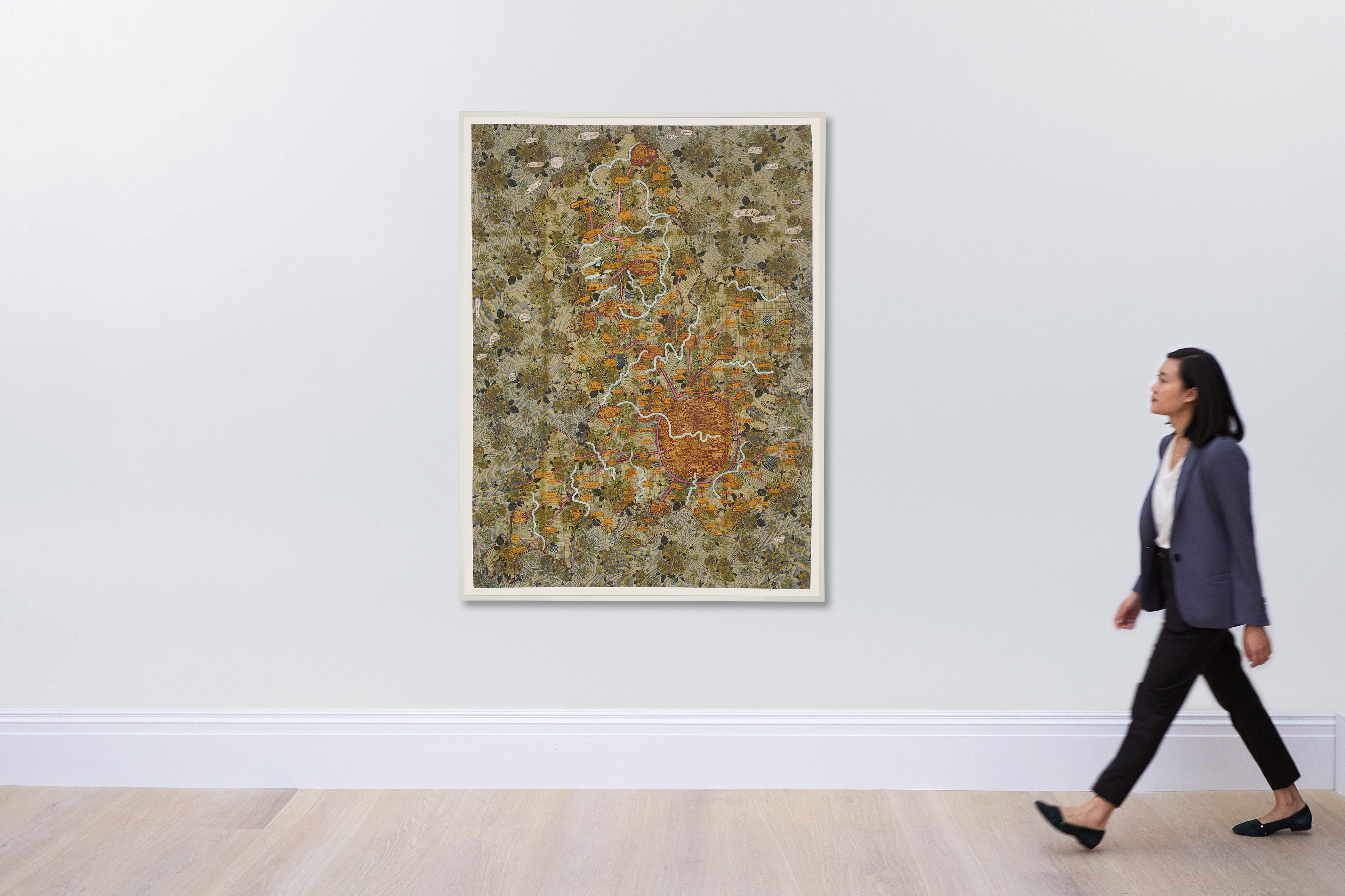 England as seen from Lockdown in Islington Made in Britain 2022