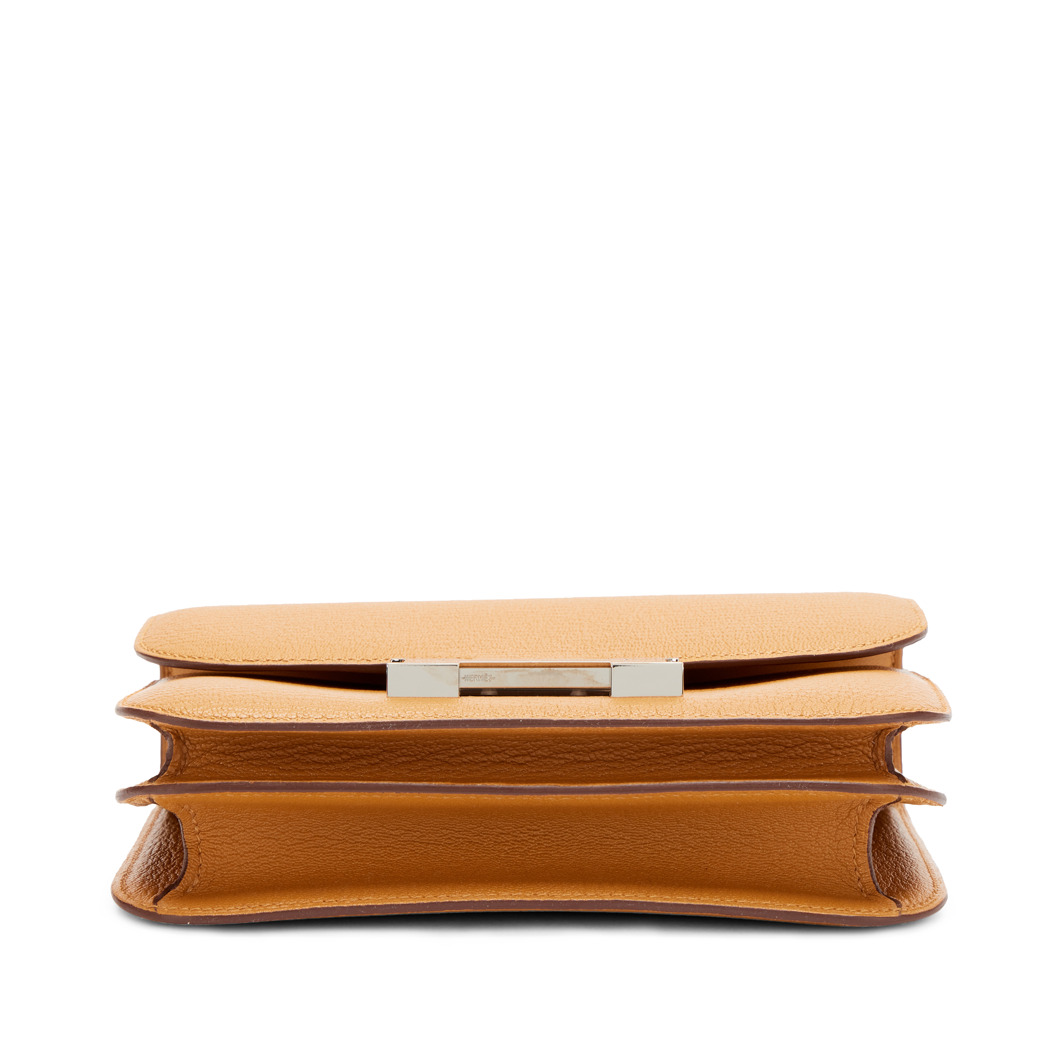 Hermès Sesame Chèvre Mysore Mini Constance 18 Palladium Hardware