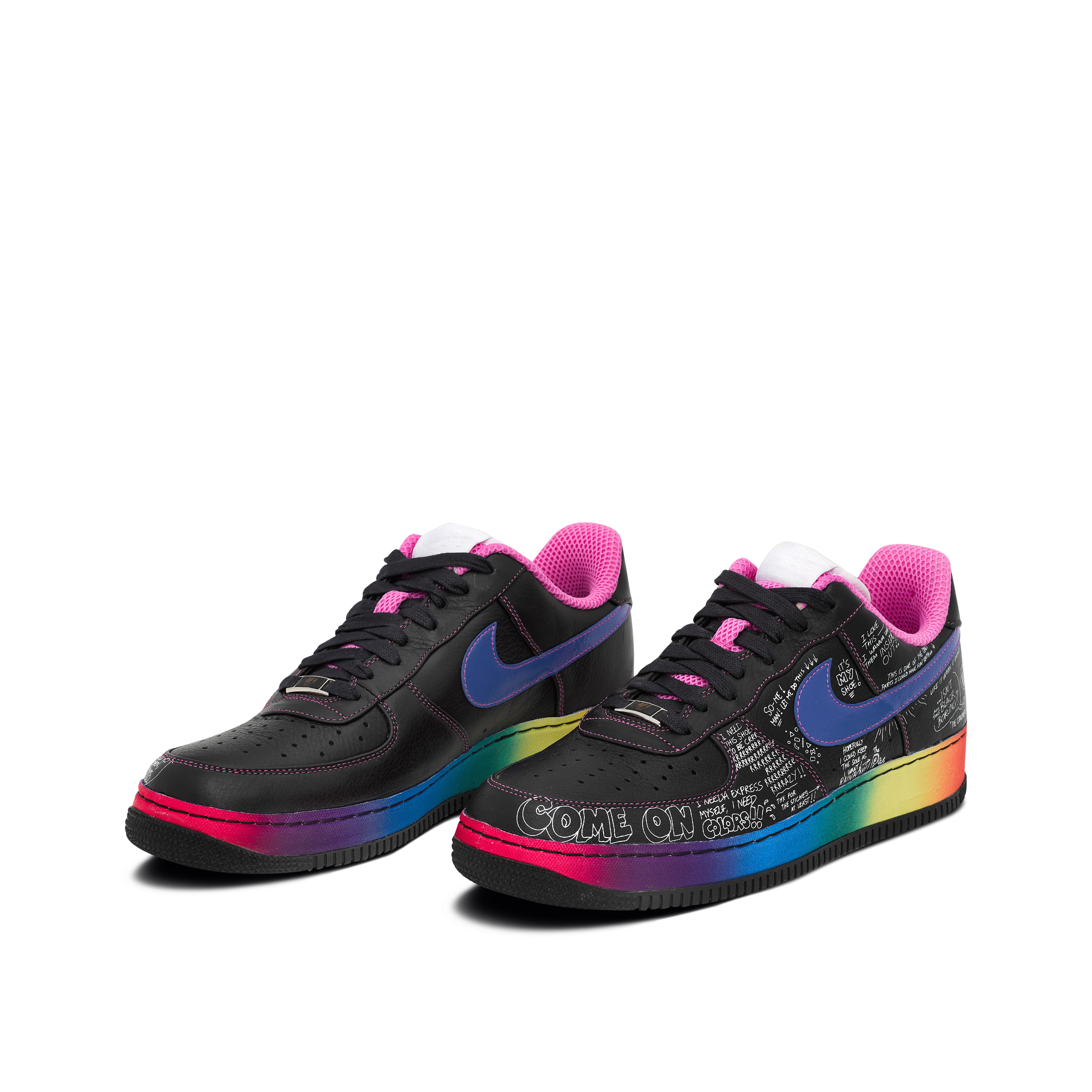 Nike Air Force 1 BUSY P x LIVESTRONG Sz. 8.5 collaboration Nike LIVESTRONG x Busy P x Air Force 1 SPRM I/O  main image 2