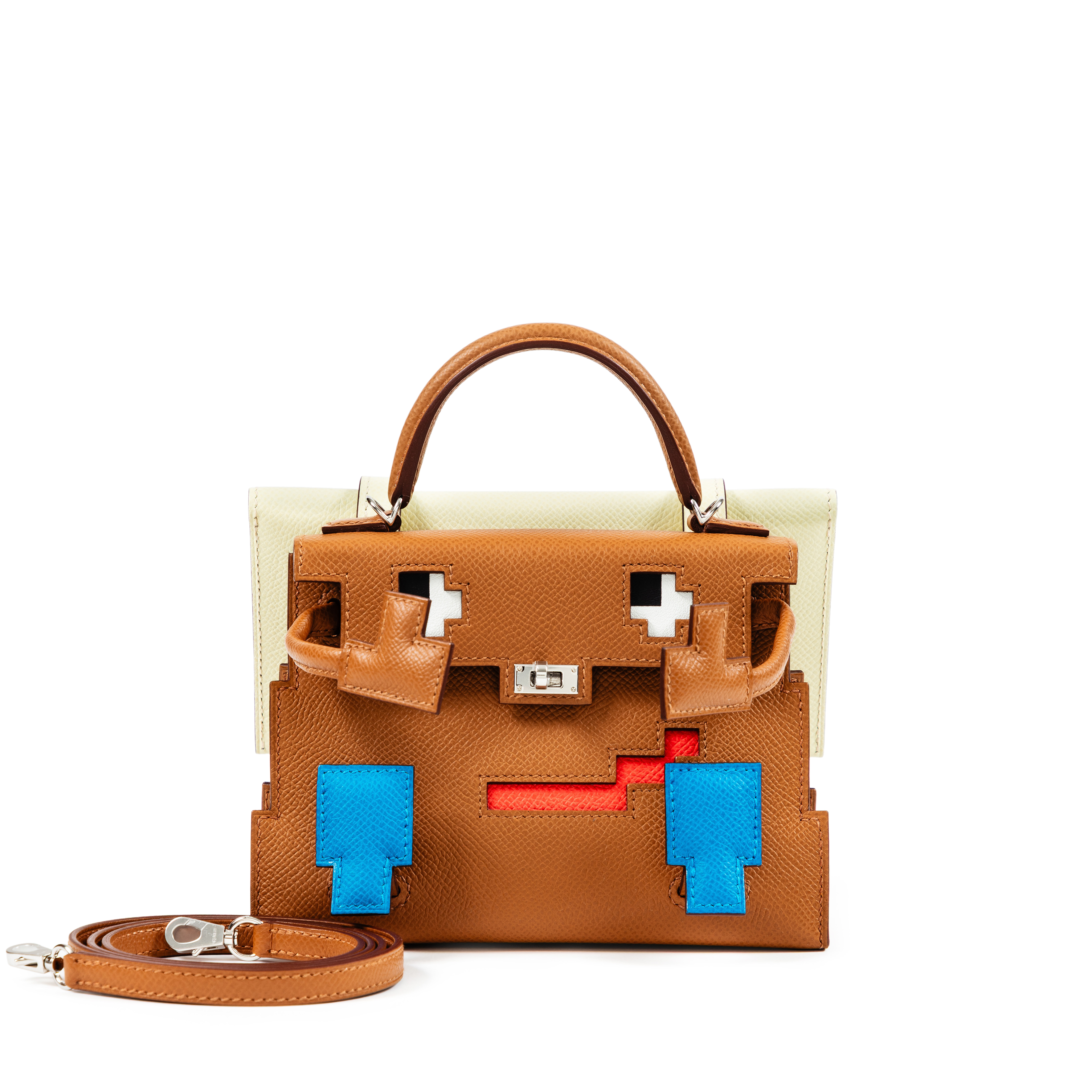 Hermès Limited Edition Hermès Gold, Bleu Zanzibar, Rose Texas And