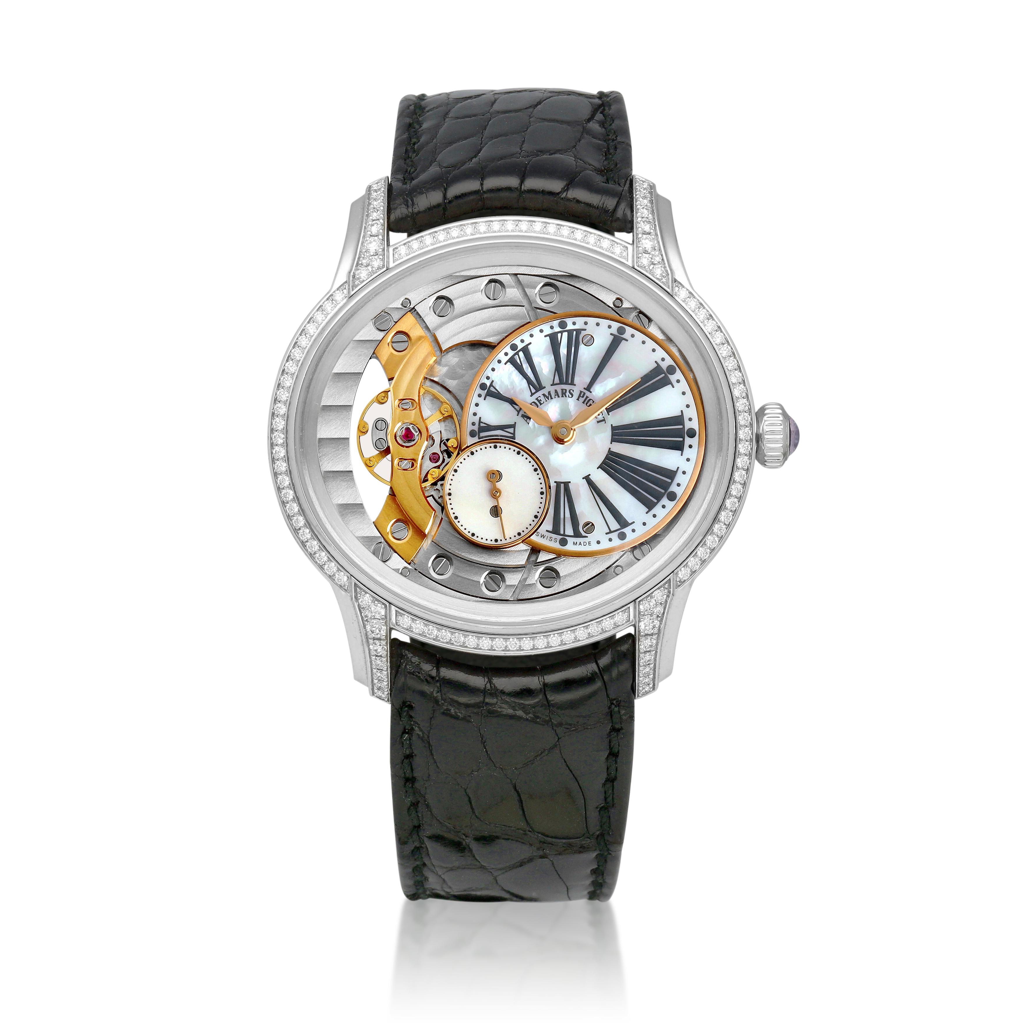 Audemars Piguet Millenary (Reference 77247BC.ZZ.A813CR.01). A 35.5