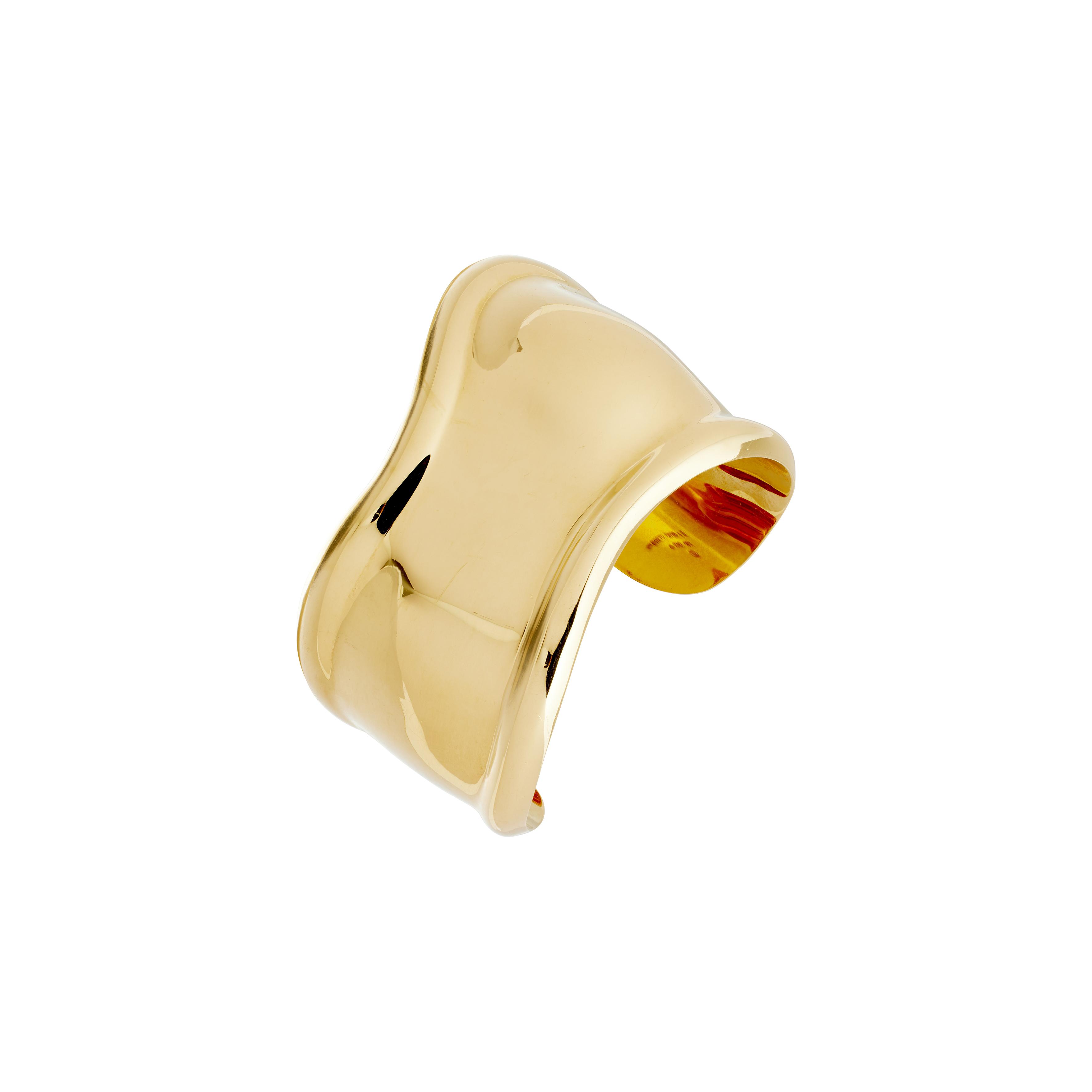 アクセサリー TIFFANY vintage bone cuff bangle Elsa Peretti Gold Cuff Bracelet | Tiffany & Co | 15% Off