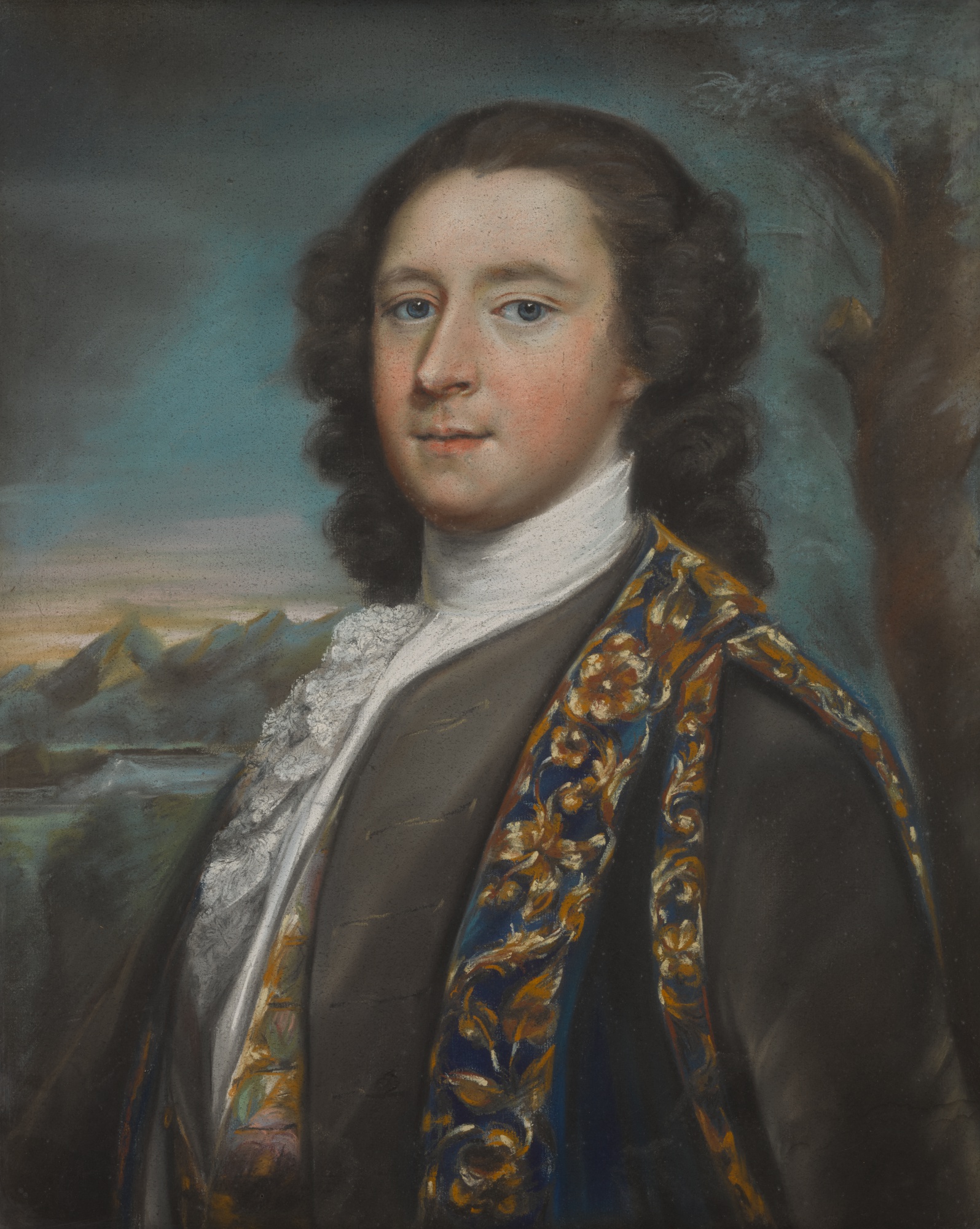 ATTRIBUTED TO ARTHUR POND PORTRAIT OF CLOTWORTHY SKEFFINGTON, 4TH