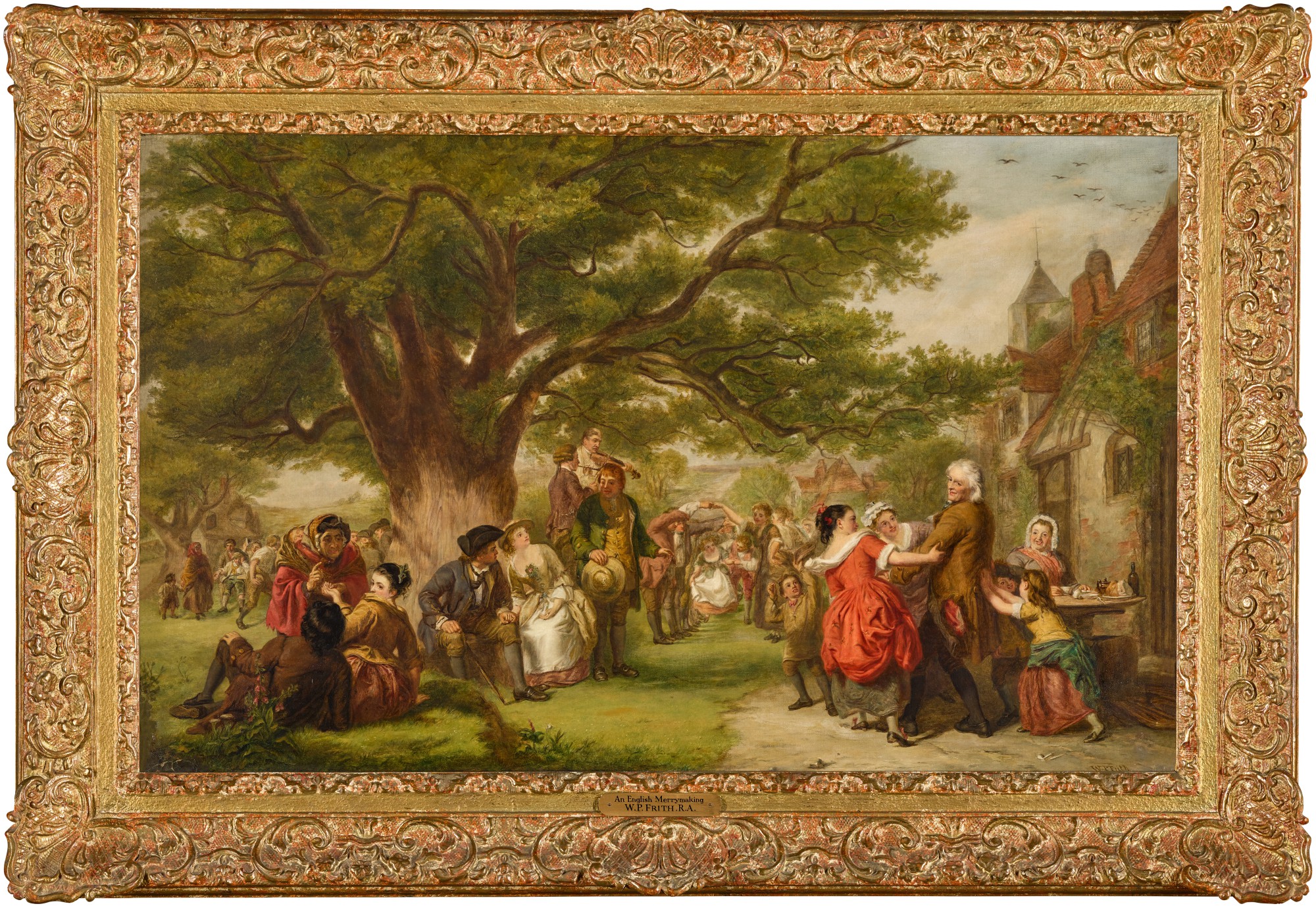 An English MerryMaking a Hundred Years Ago European and British Art