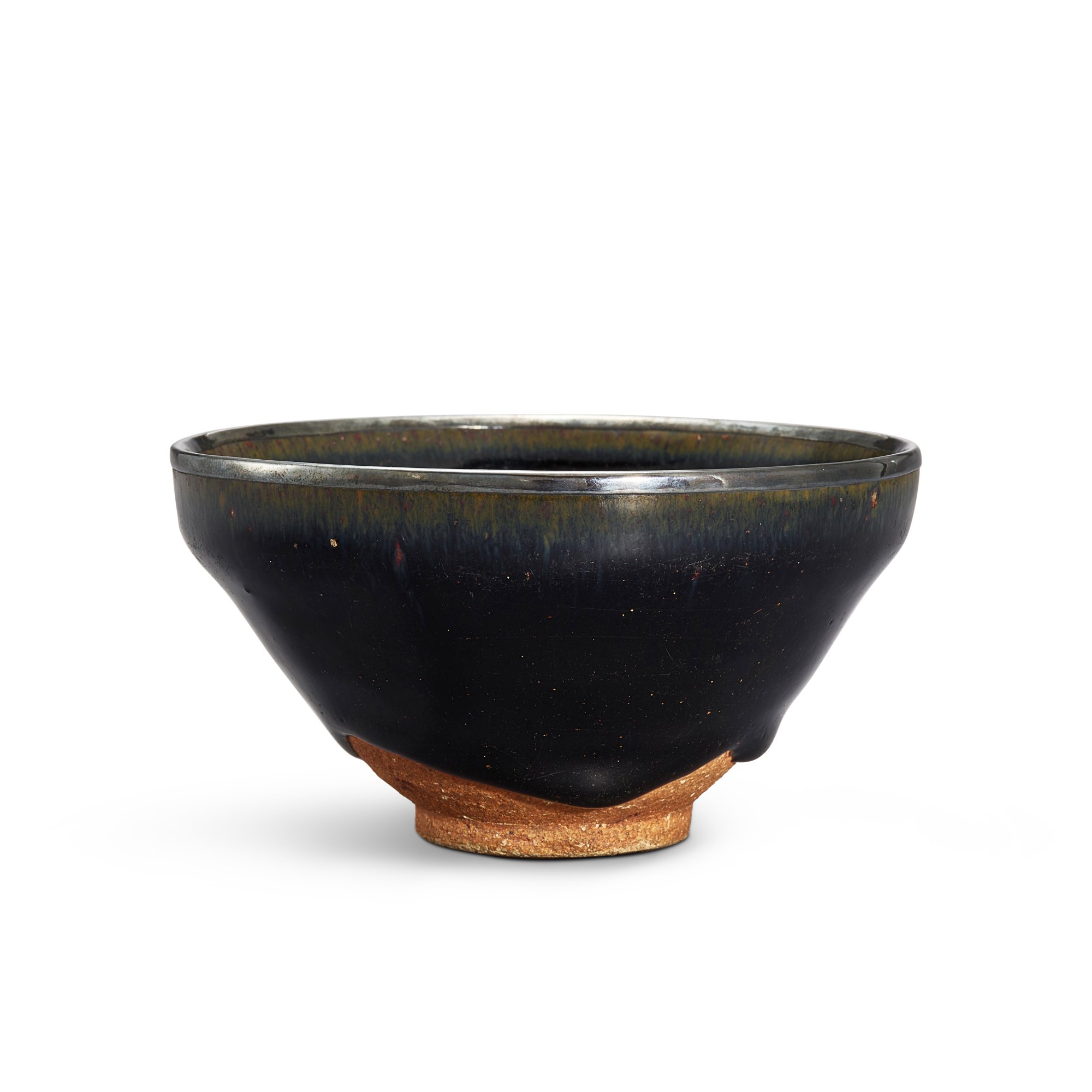 A very rare Yulinting gilt-inscribed black-glazed 'Beiyuan xianchun ...