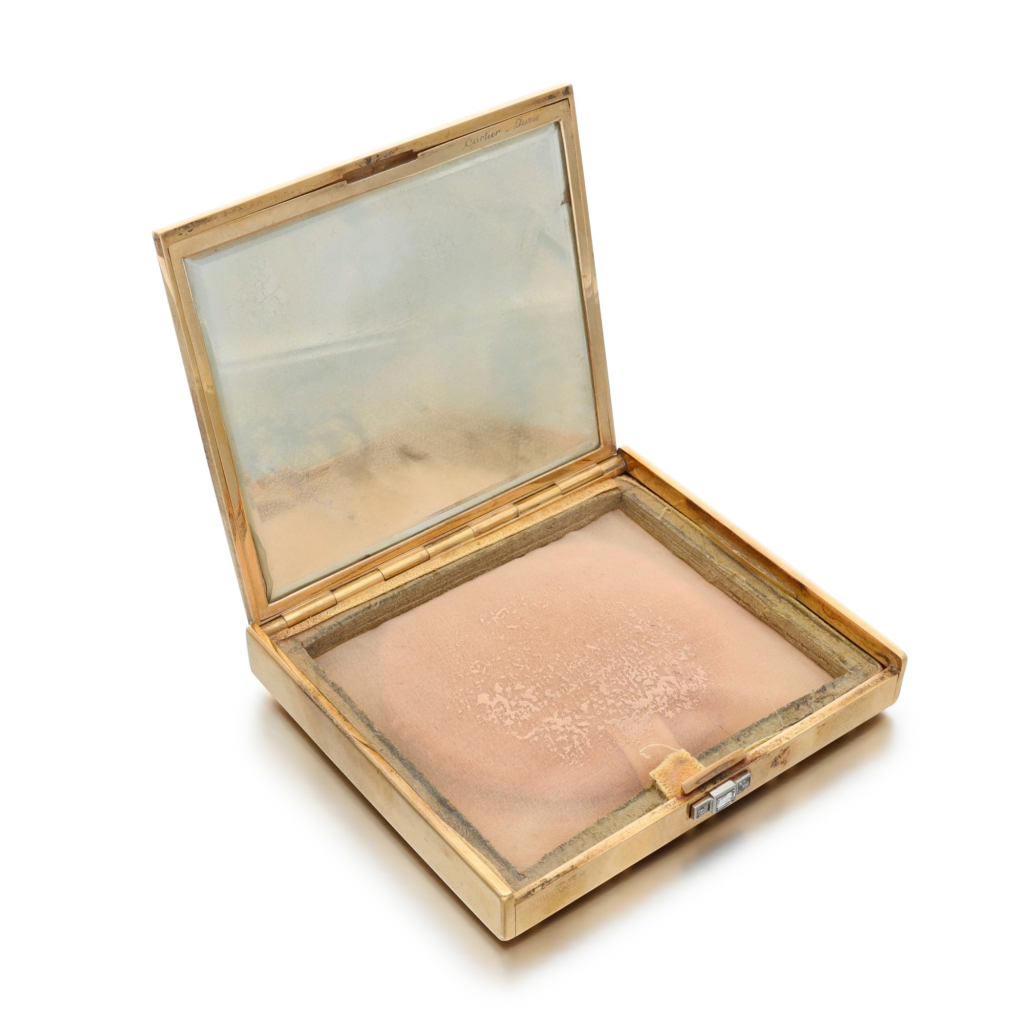 Diamond powder box, 1940s Fine Jewels 2022 Sotheby's
