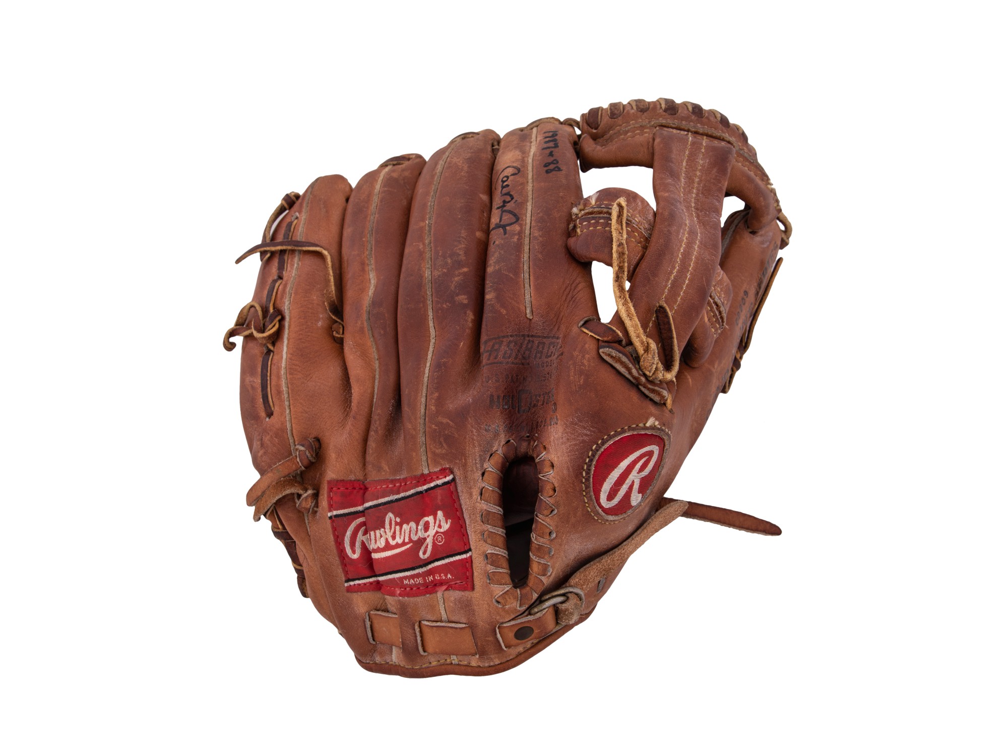 1987-1988 Cal Ripken Jr. Game Used & Signed Rawlings PRO 6-HF Model ...