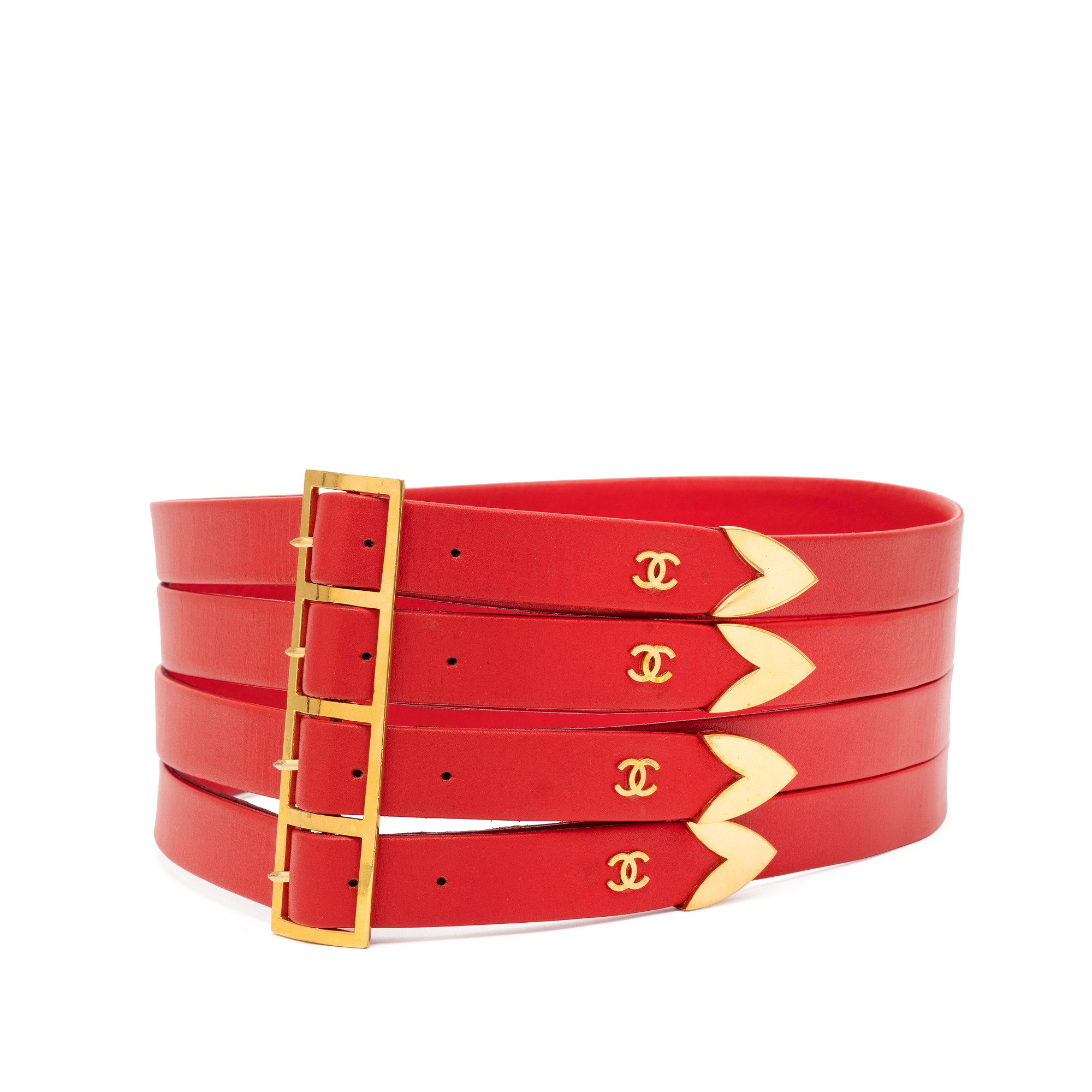 chanel-belt-red.jpg display picture 1