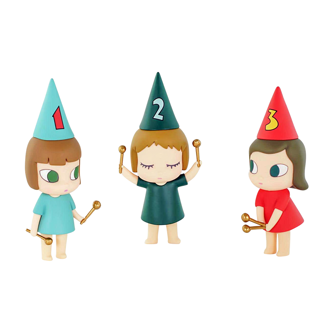 奈良美智 123 Drumming girls Yoshitomo Nara Yoshitomo Nara 123 Drumming Girls Available For Immediate Sale At