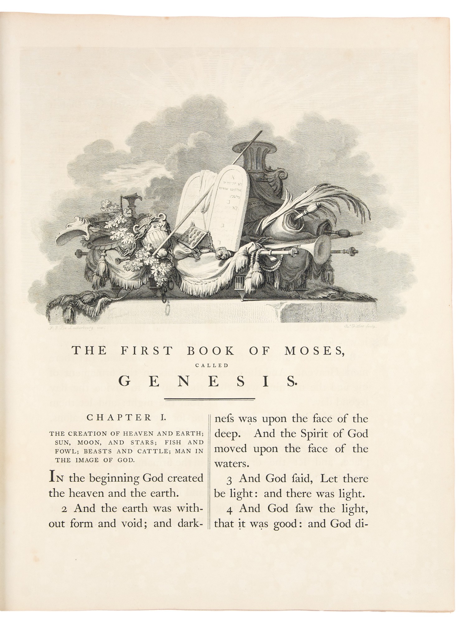 (Bible in English) The Macklin Bible—first printing of this edition