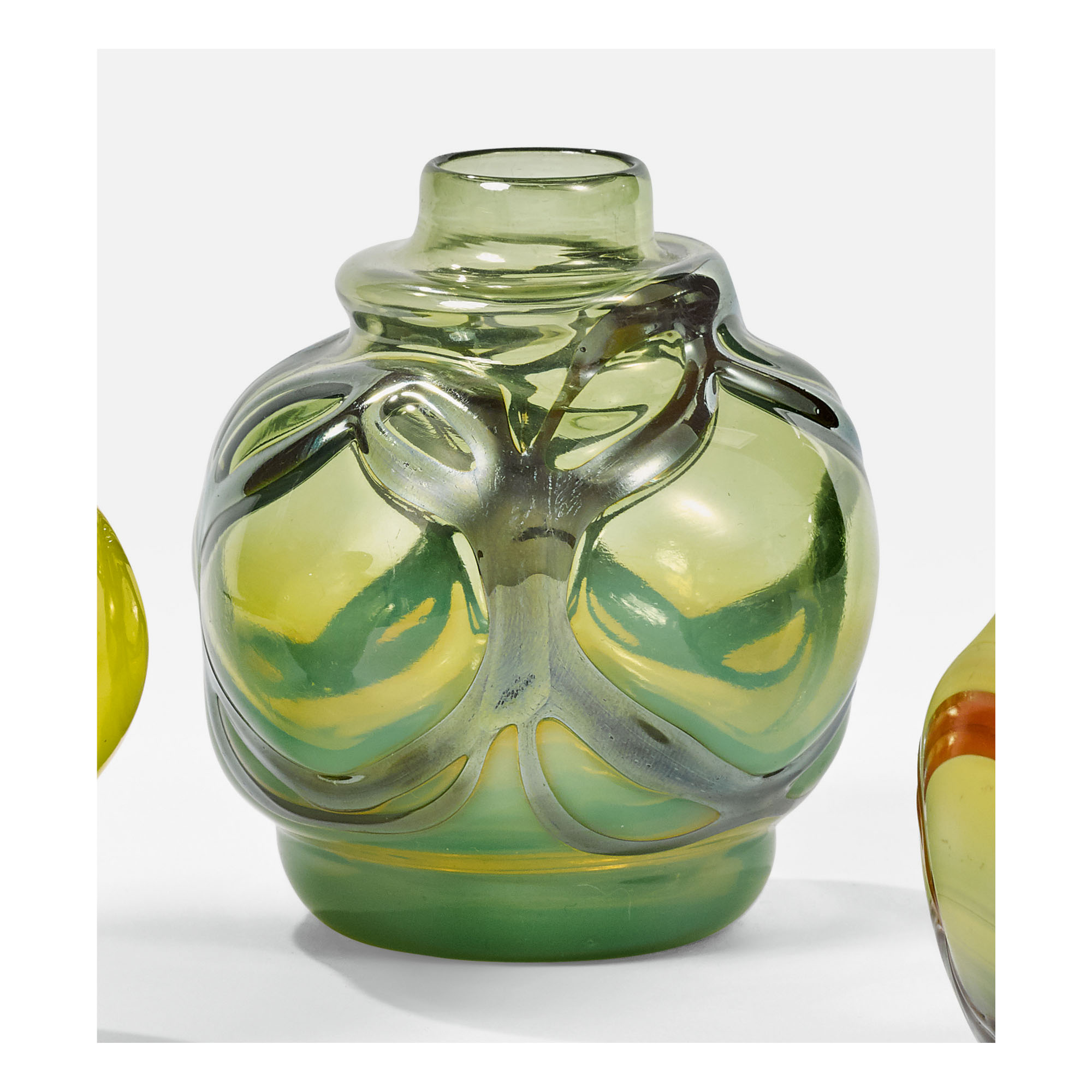 TIFFANY STUDIOS BLOWNOUT VASE Design 20th Century Design