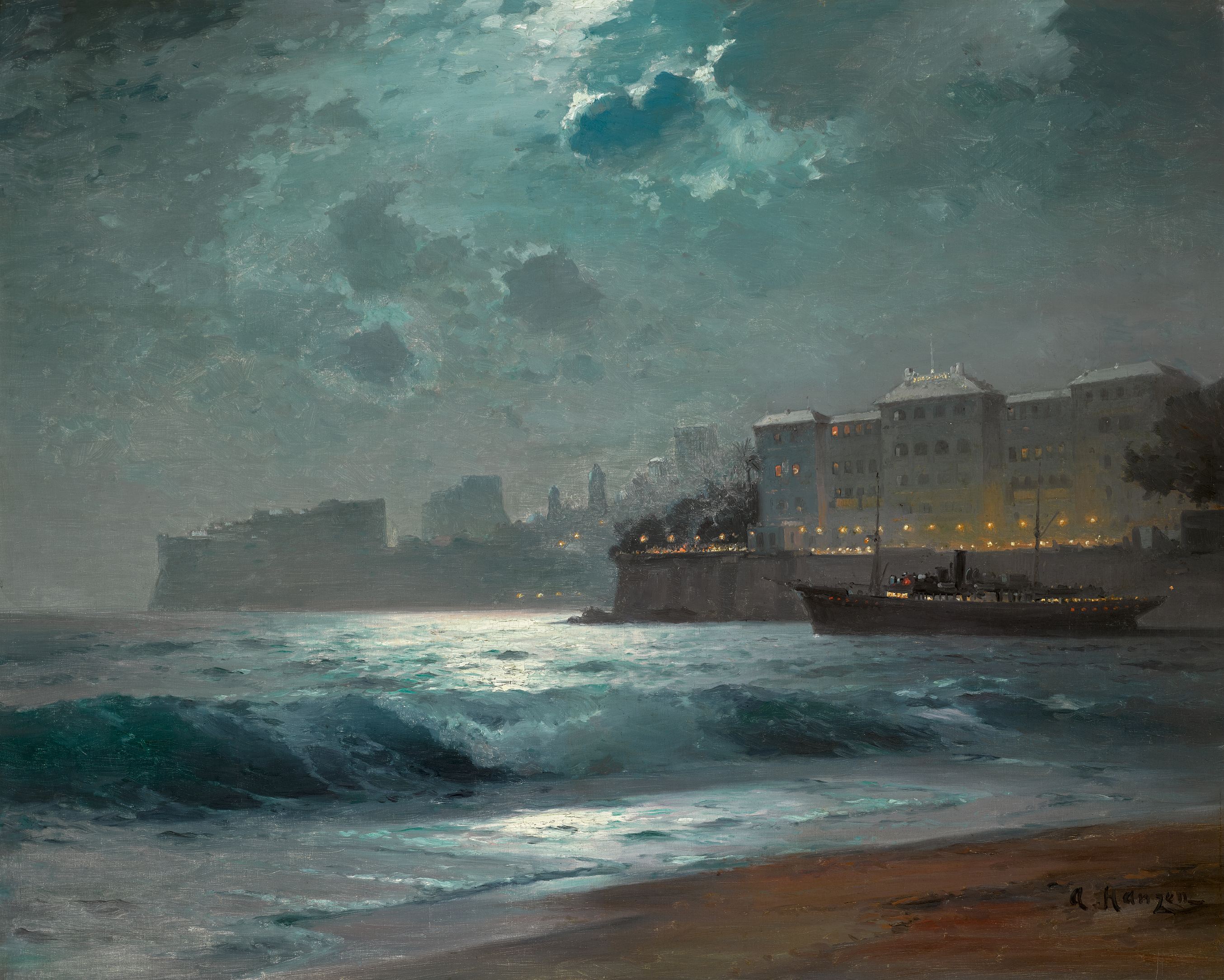 ALEXEI VASILIEVICH HANZEN - View of Dubrovnik ( Sotheby's) ALEXEI VASILIEVICH HANZEN - View of Dubrovnik ( Sotheby's)