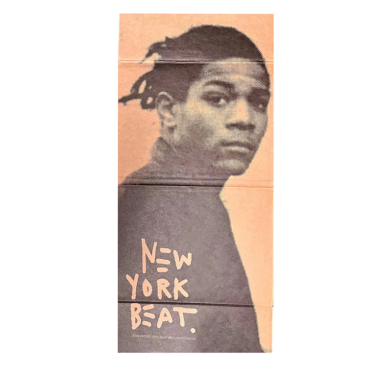 New York Beat: Jean-Michel Basquiat Downtown 81 Dust Jacket