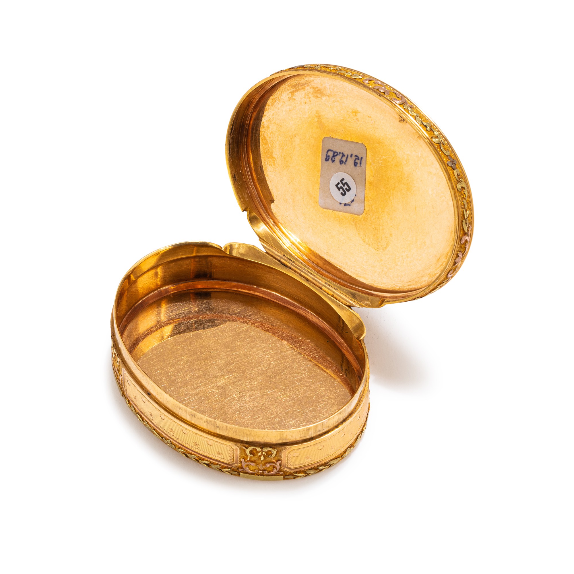 Boîte à Bijoux De Luxe Style Fabergé - Portrait Gabrielle Arnault - Tabatière Décorative - Collection