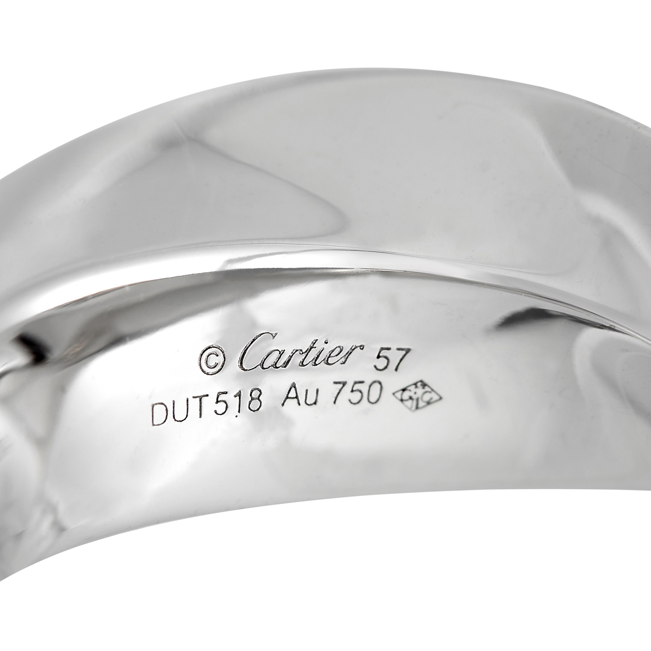【Cartier新品トレー】 Cartier Roadster 18K White Gold Diamond Watch 2826 - 42mm x