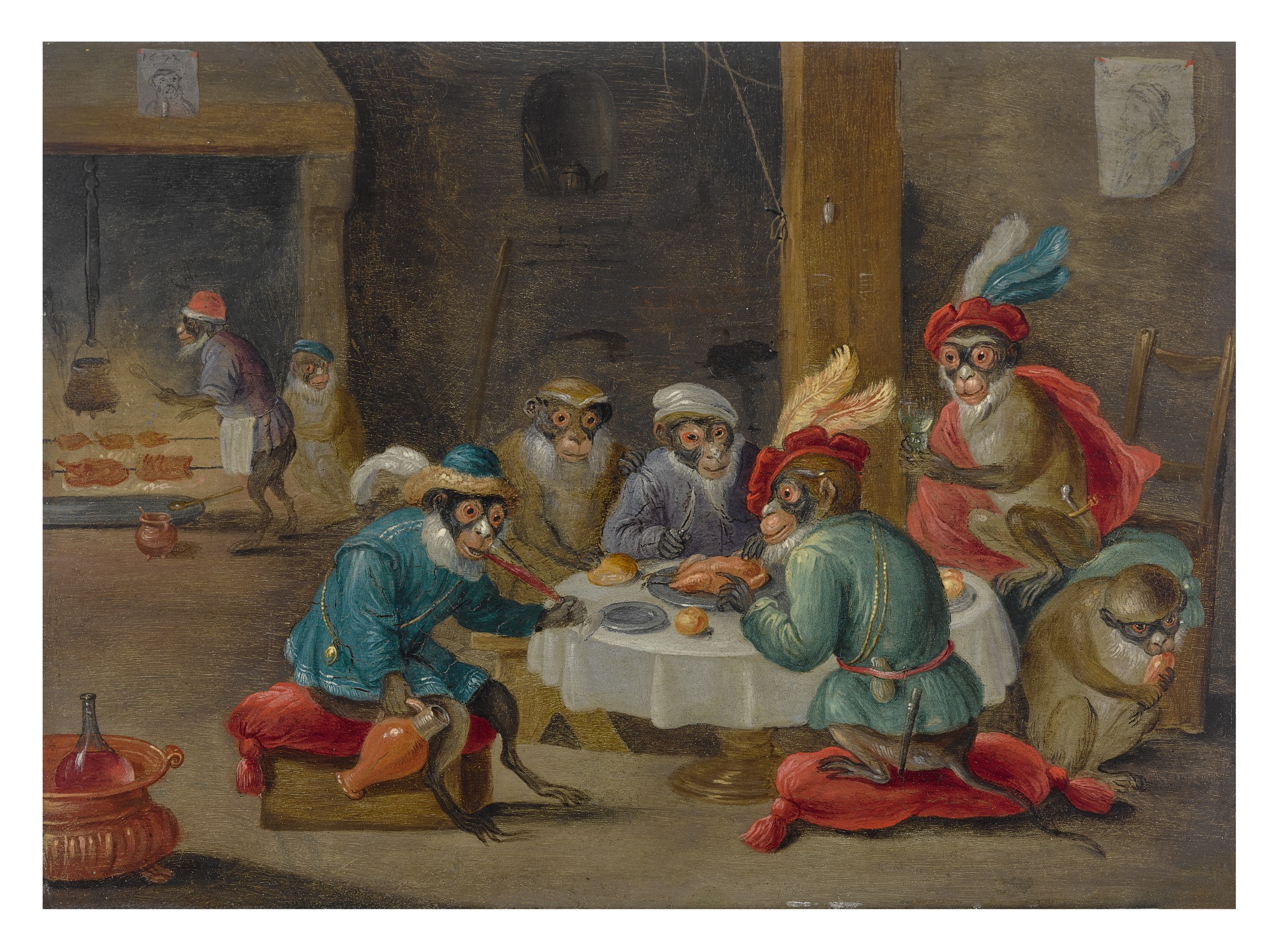 Singerie Singerie | Master Paintings Part II | 2021 | Sotheby's