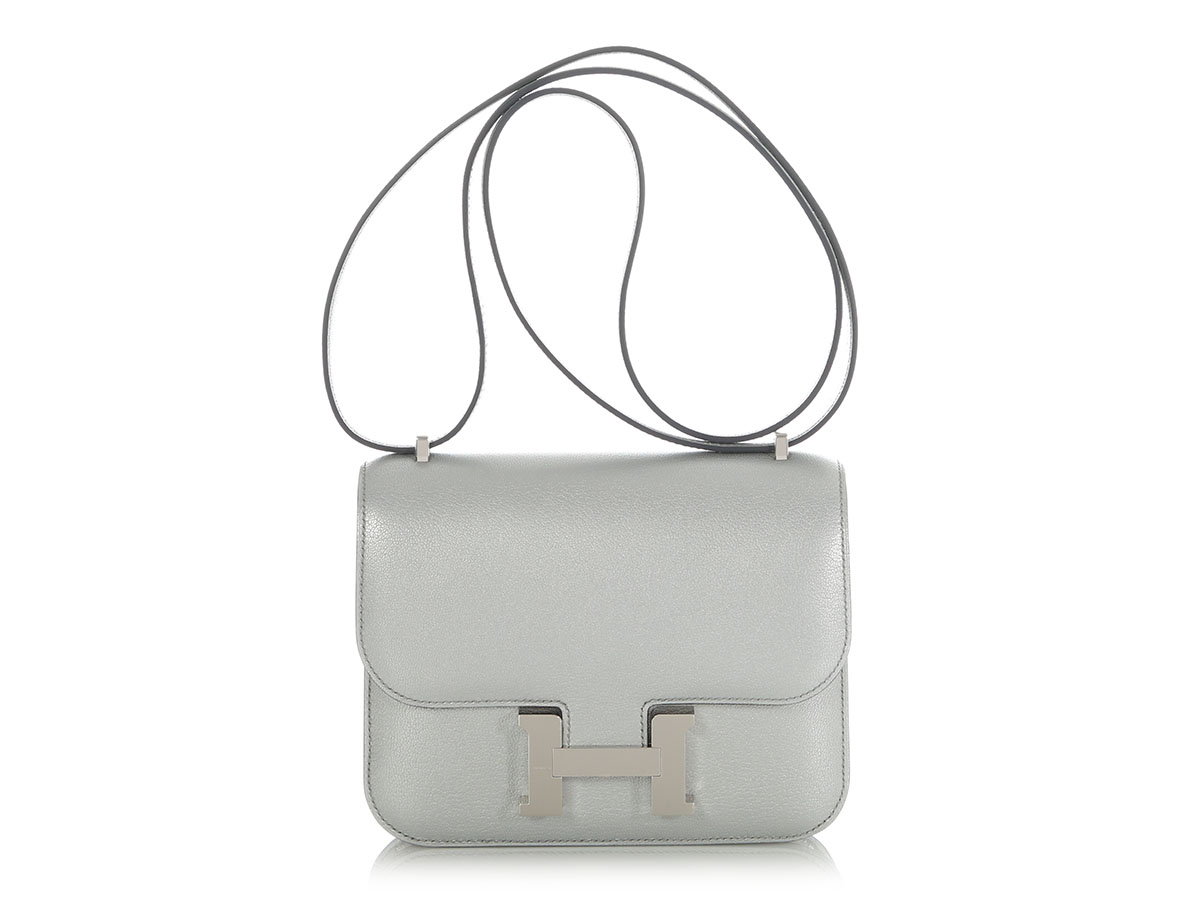【新品未使用】未開封✨️レア✨️HERMES カリッジ100ml Hermès Argent Chèvre Chamkilight Mini Constance 18 Palladium