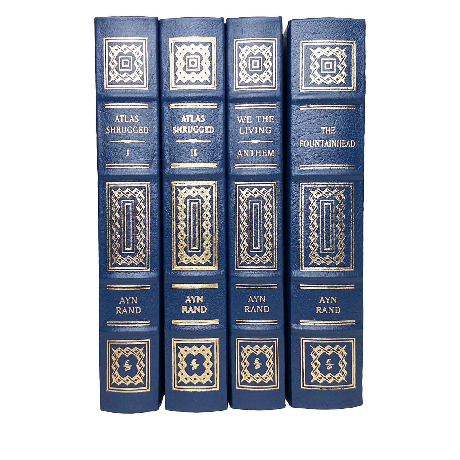 Atlas Shrugged, We the Living, Anthem, and The Fountainhead