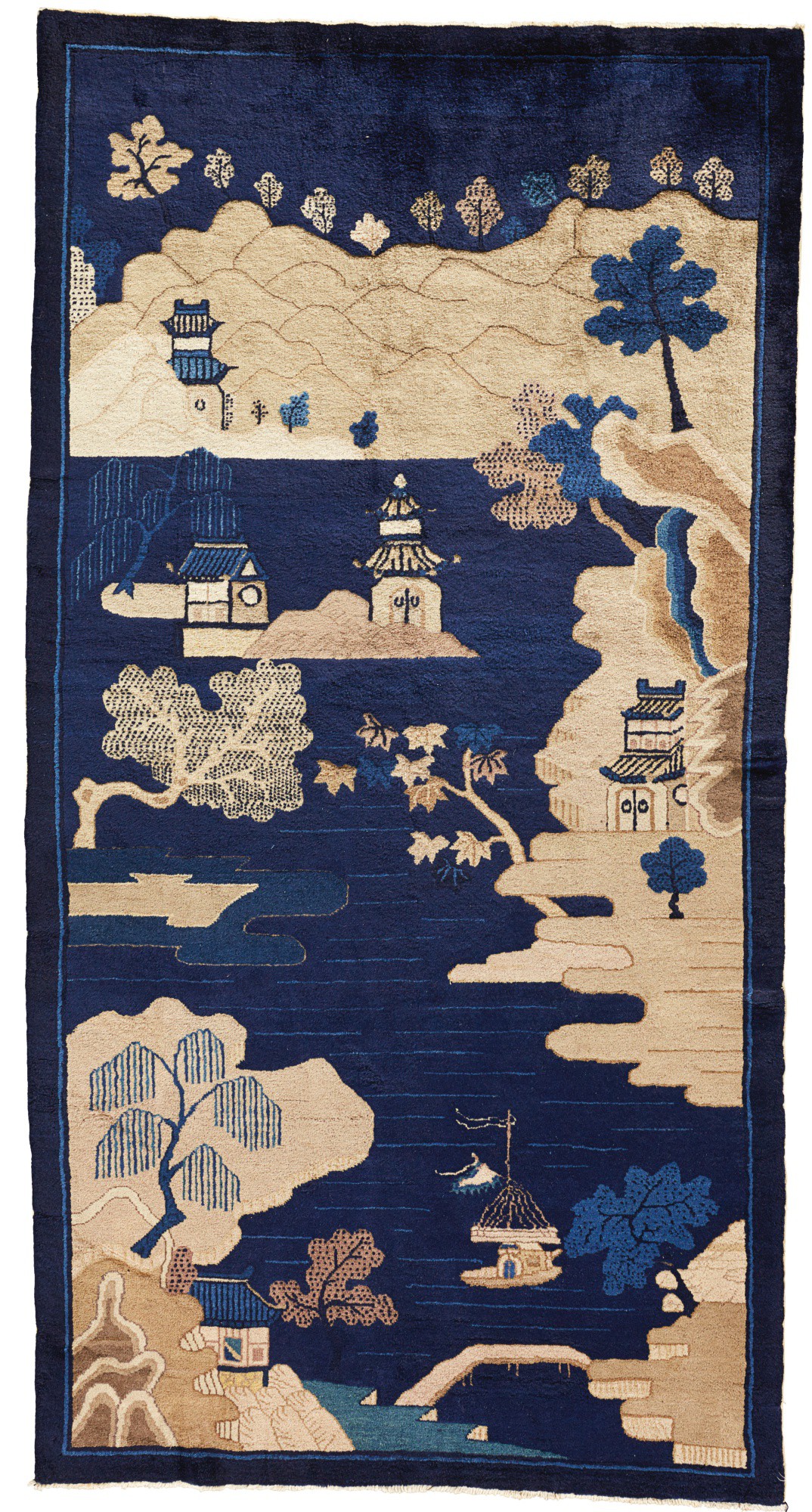 A PEKING CARPET, EAST CHINA A Passion for Collecting The Rugs and Carpets of a Connoisseur