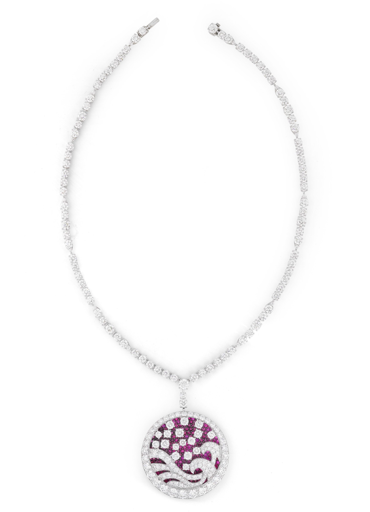 GRAFF | COLLIER-PENDENTIF RUBIS ET DIAMANTS | RUBY AND DIAMOND PENDANT ...
