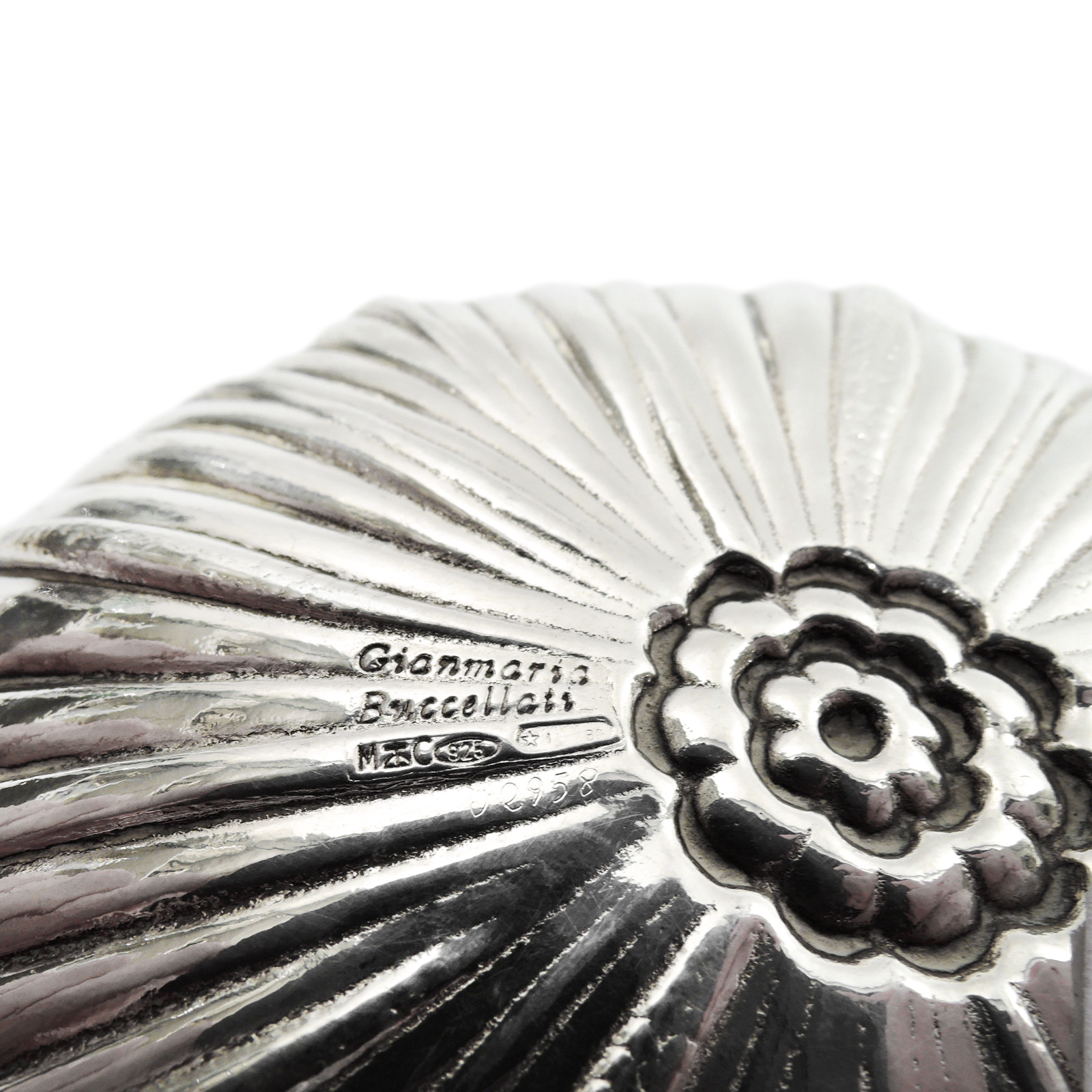 Gianmaria Buccellati Vintage Italian Silver Flower Blossom Bowl