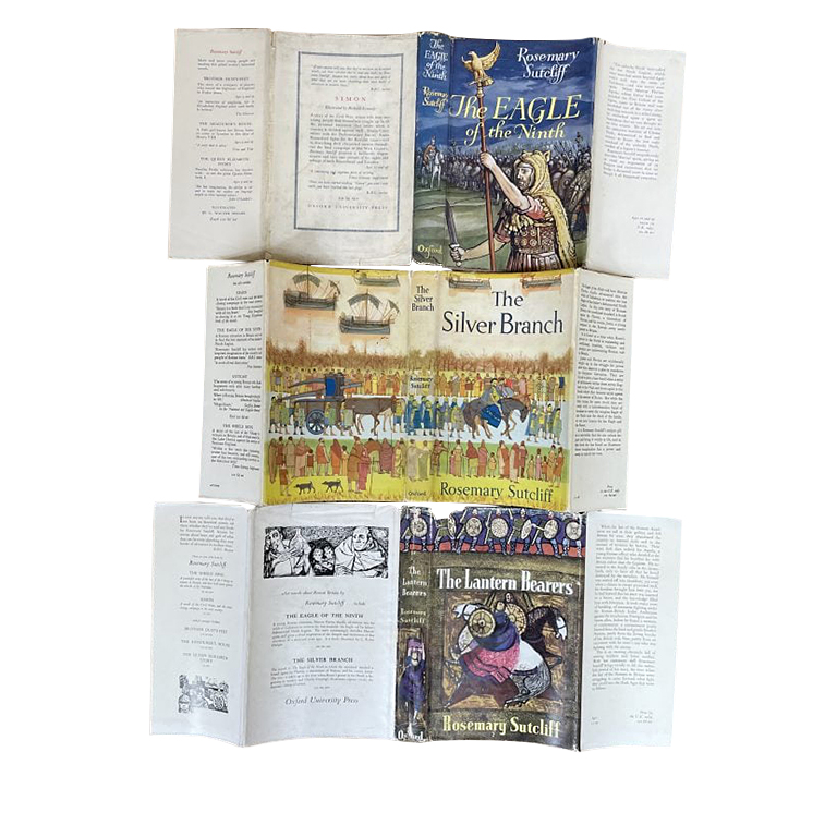 Rosemary Sutcliff Vintage The Roman Britain Trilogy First Editions