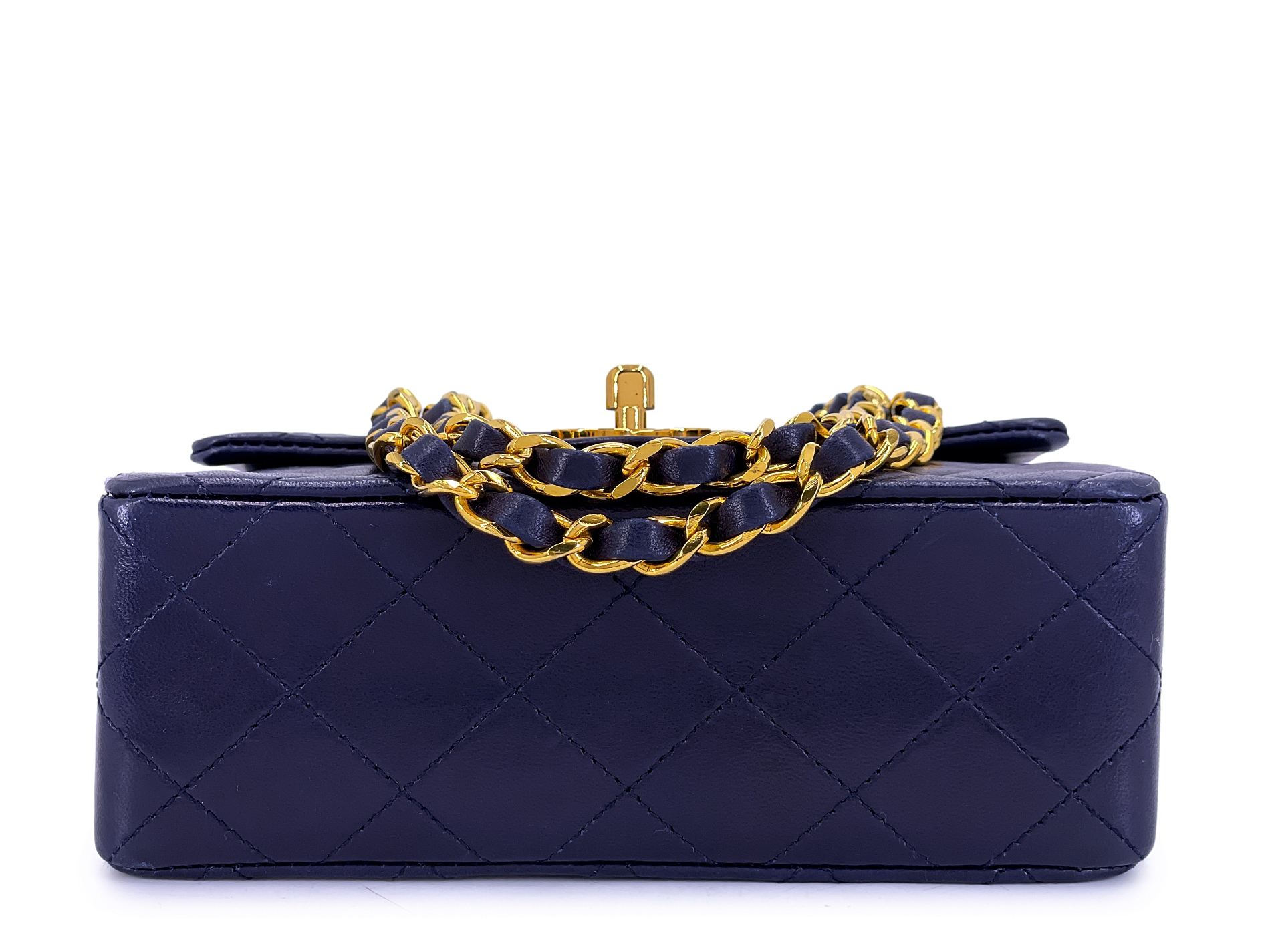 Vintage Navy Blue Chanel Bag Chanel Vintage Chanel Jumbo Flap Bag