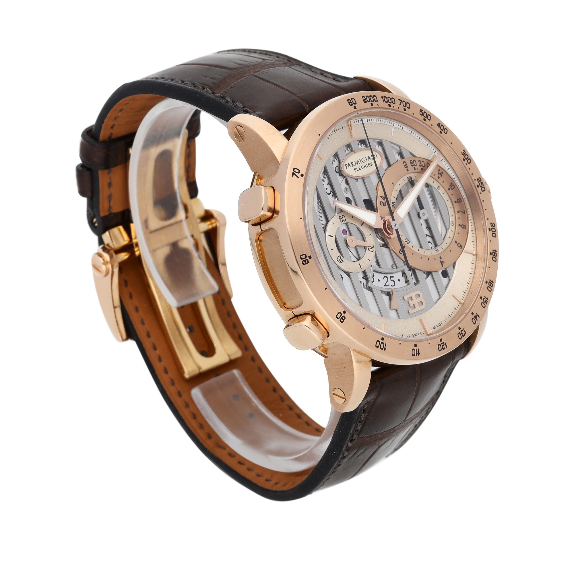 Bugatti Atalante Flyback Chronograph, ref. PFC329-1000100 | A pink gold ...