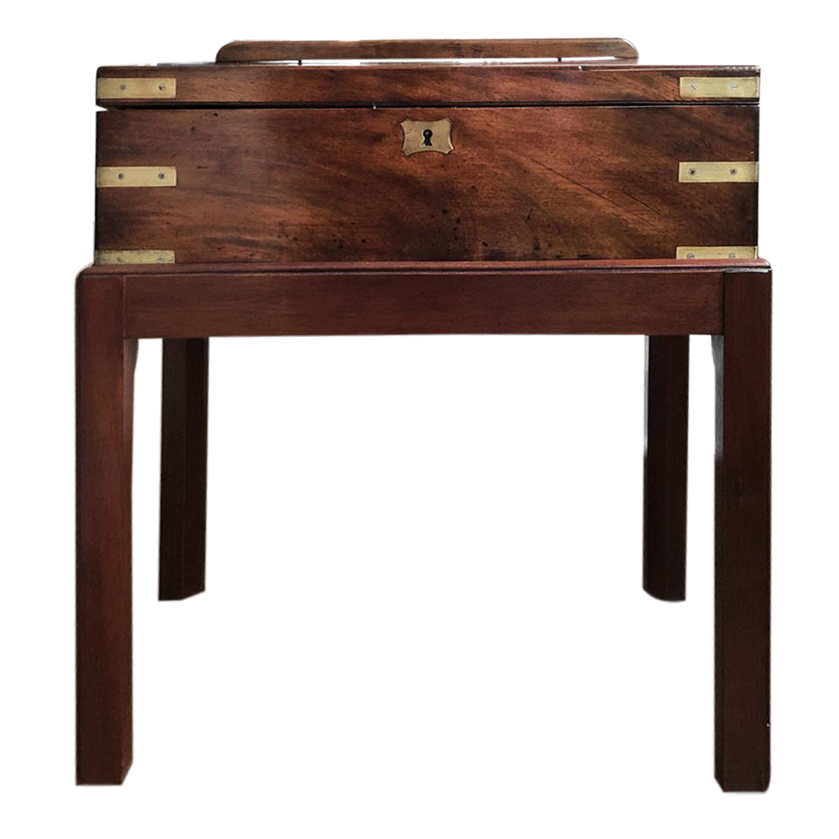Antique English Lap Desk Side Table Available For Immediate Sale At