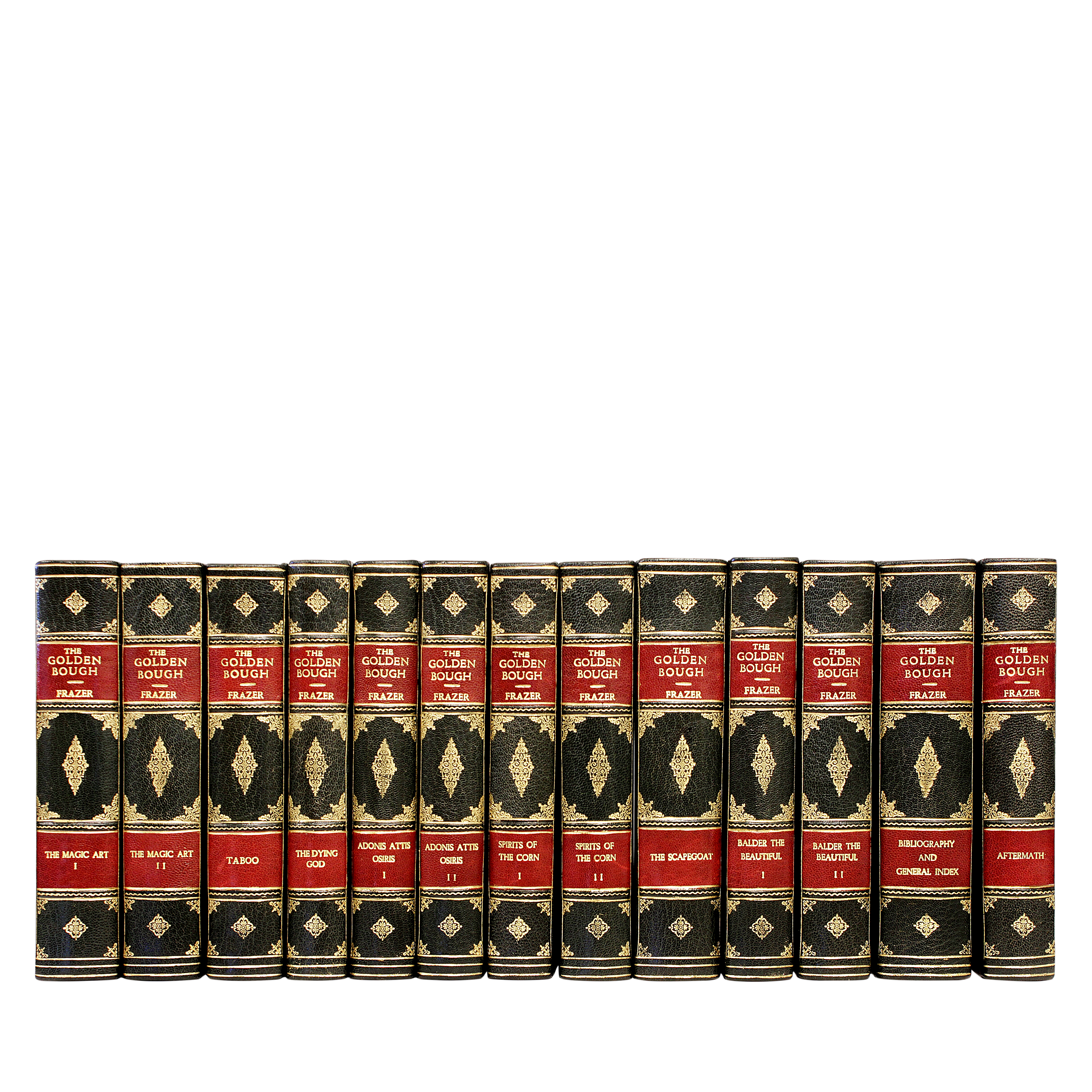 James George Frazer Antique The Golden Bough: A Study In Magic And