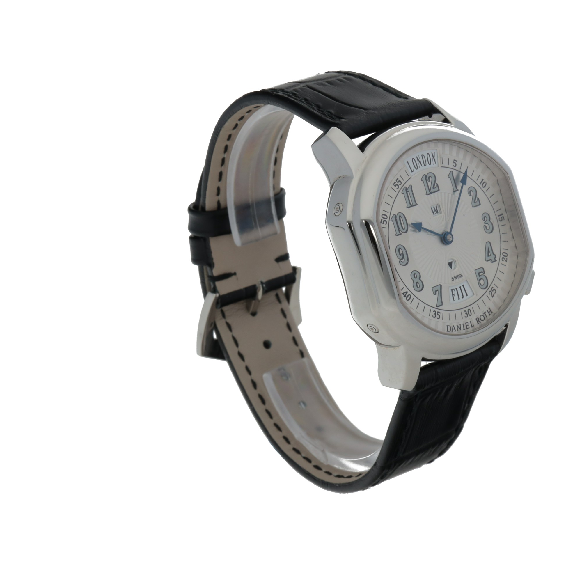 DANIEL ROTH | METROPOLITAN 24 CITIES, REF 875.X.10 STAINLESS STEEL ...