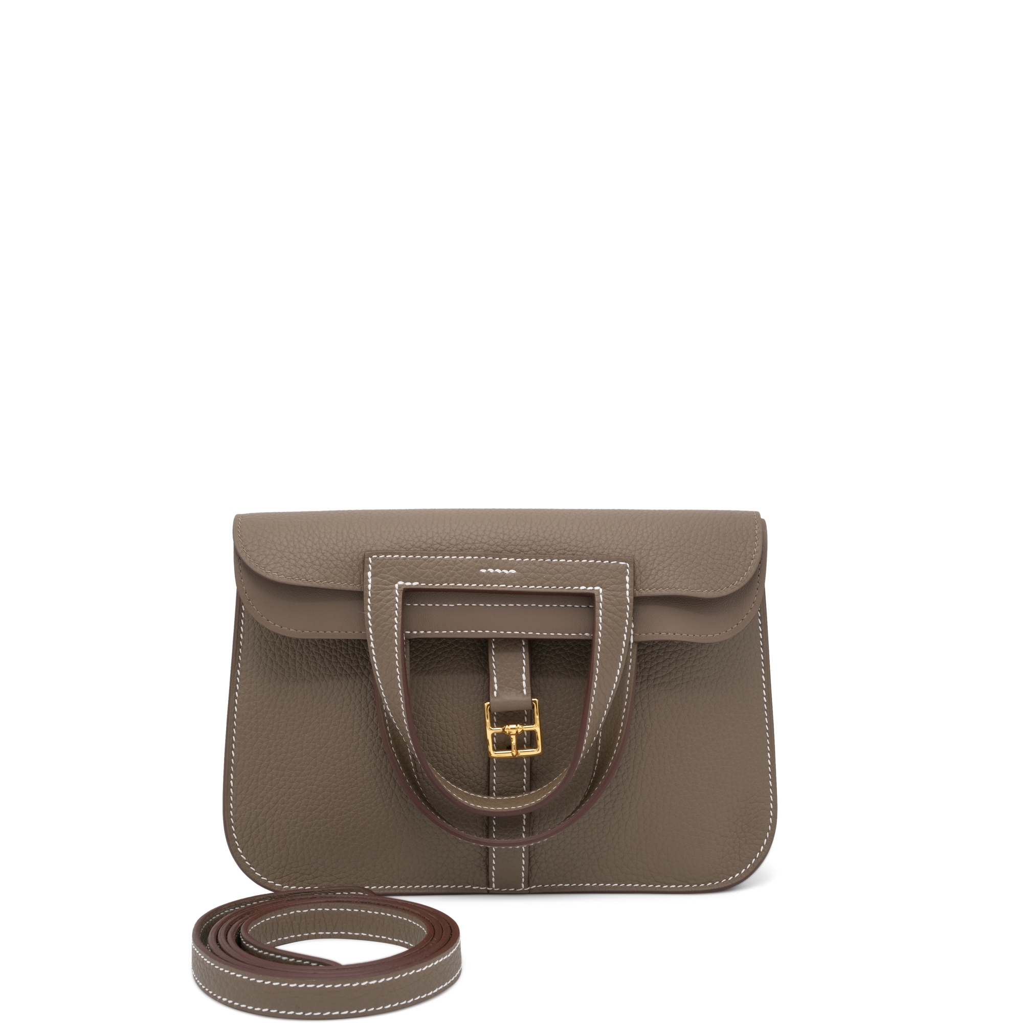エレガント＊上品【HERMES】Halzan25 アルザン アルザン25 ハンドバッグ ショルダー ノワール ブラック 黒