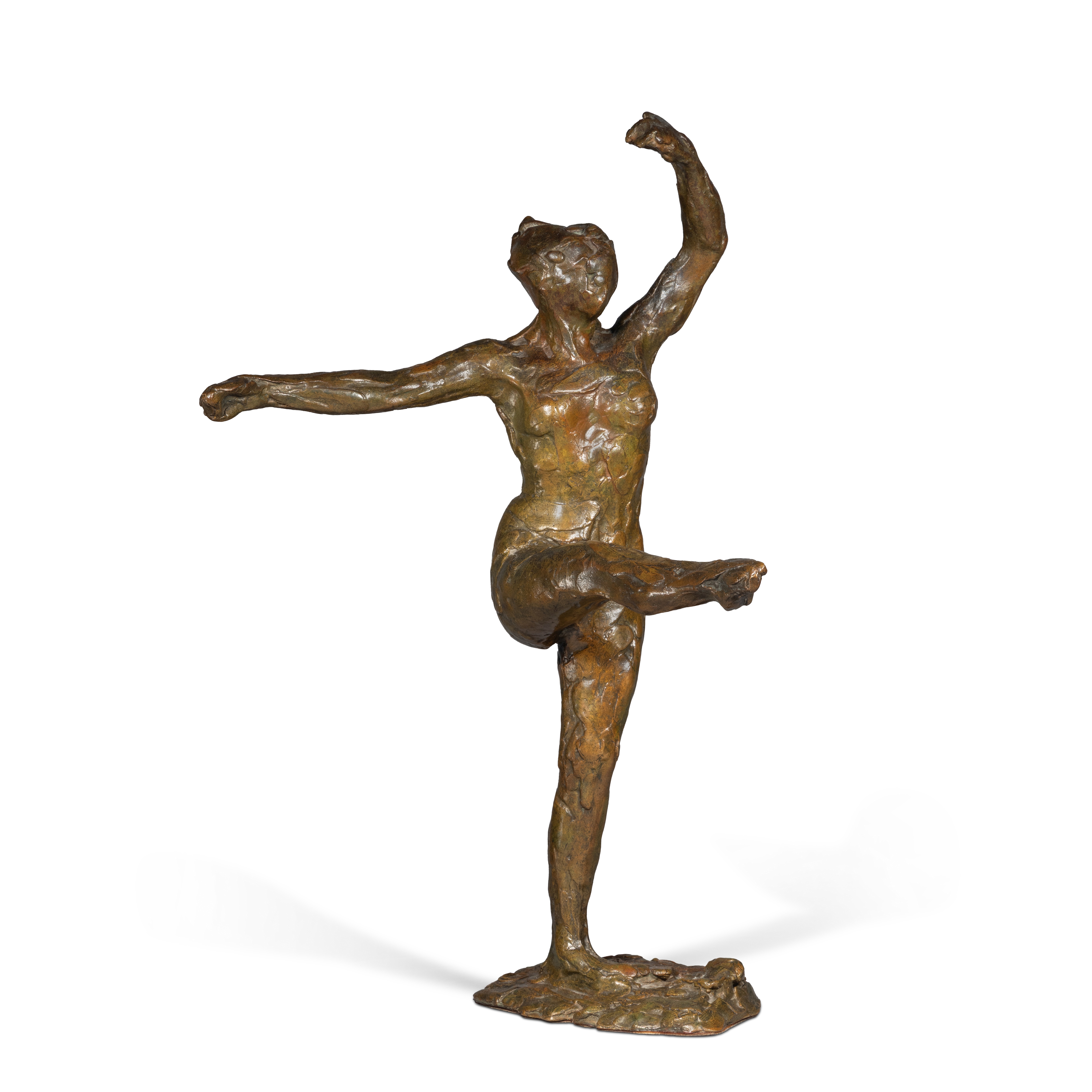 Edgar Degas Vintage Danseuse, Position De Quatrième Devant Sur La