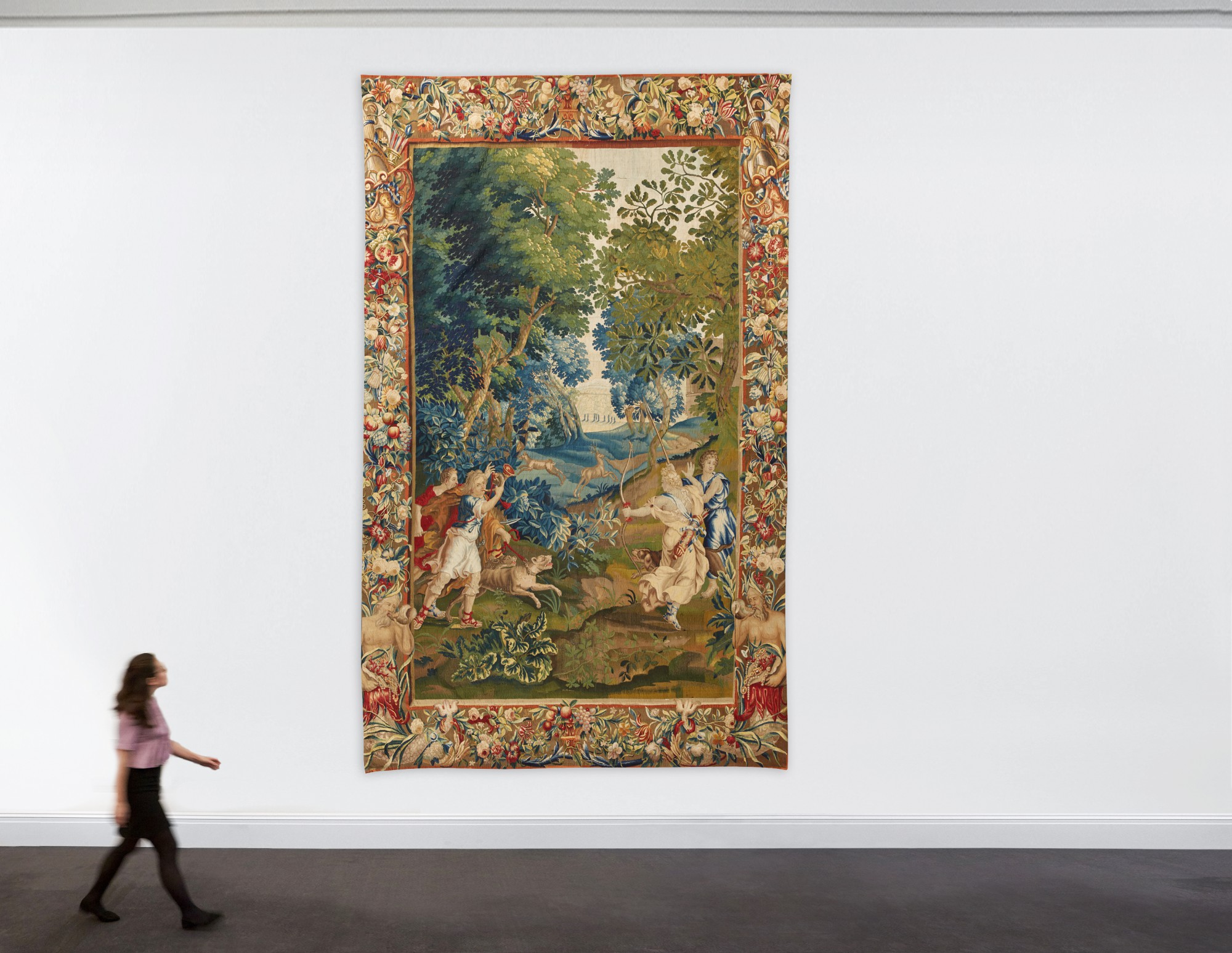 A Flemish mythological tapestry, Brussels or Antwerp circa