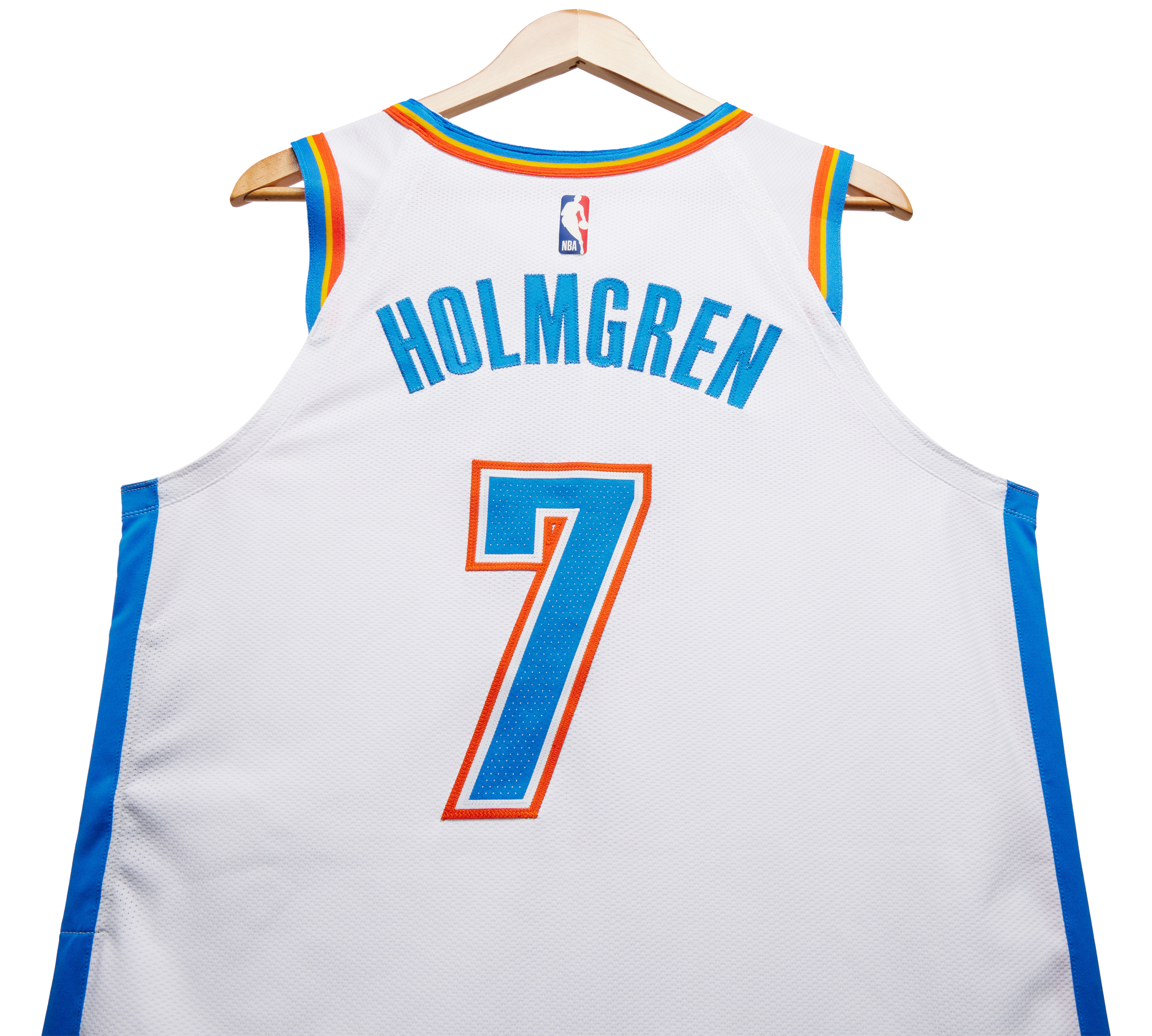 Chet Holmgren Oklahoma City Thunder 2023-2024 Game Worn