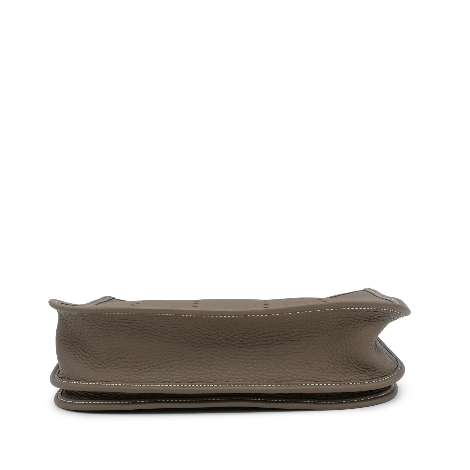 HERMES ◆Evelyne III 29 Etoupe X Gold◆ 100% Authentic HERMES EVELYNE 29 III PM Etoupe and Gold
