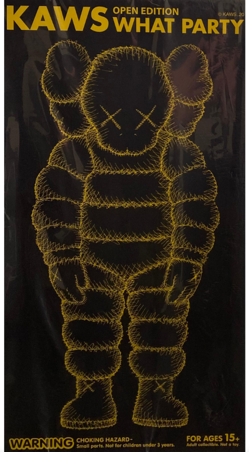 【未開封】KAWS What Party open edition オレンジ 2021 KAWS What Party Orange Figure Brooklyn Confirmed | eBay
