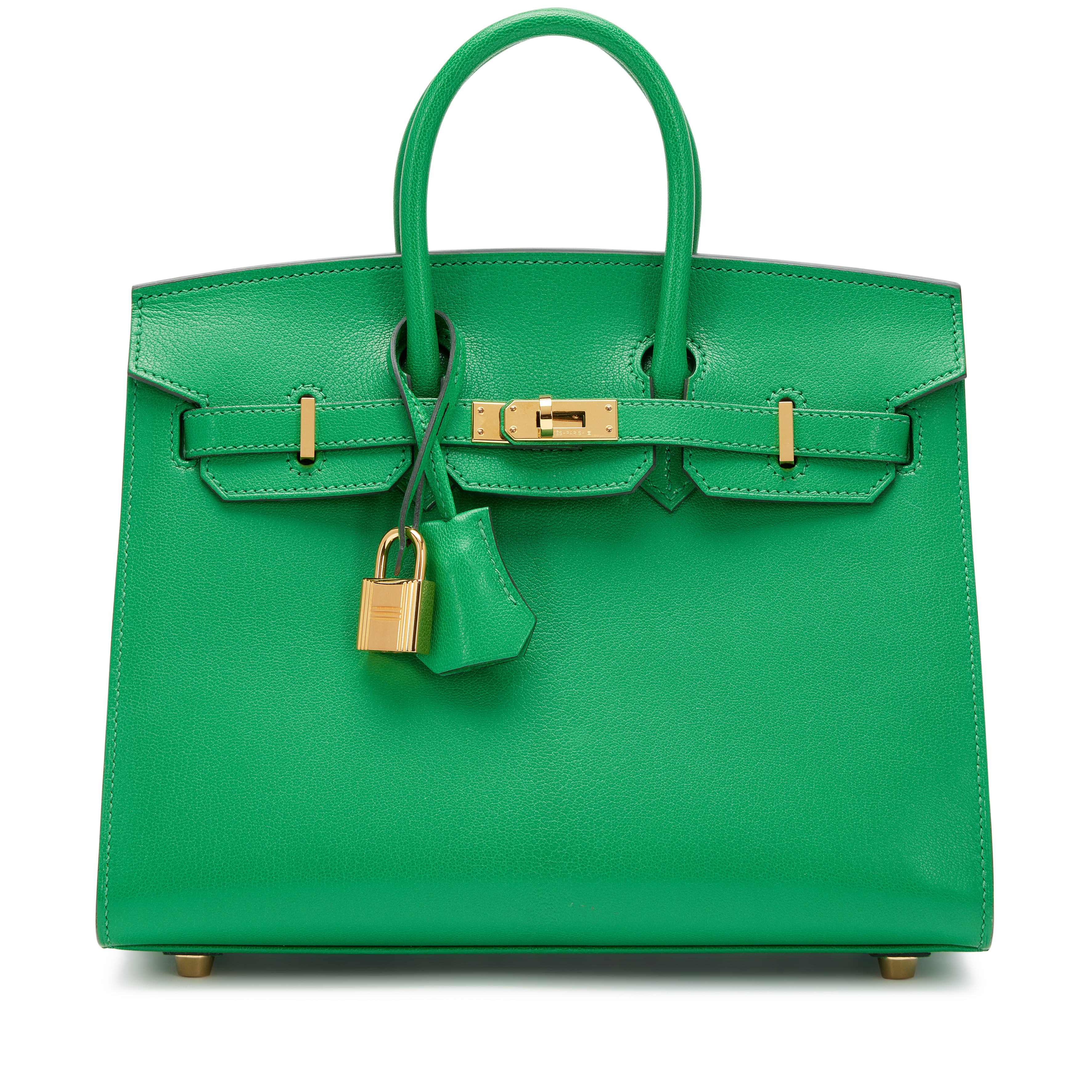 Hermès Bambou Chèvre Chamkila Sellier Birkin 25 Gold Hardware