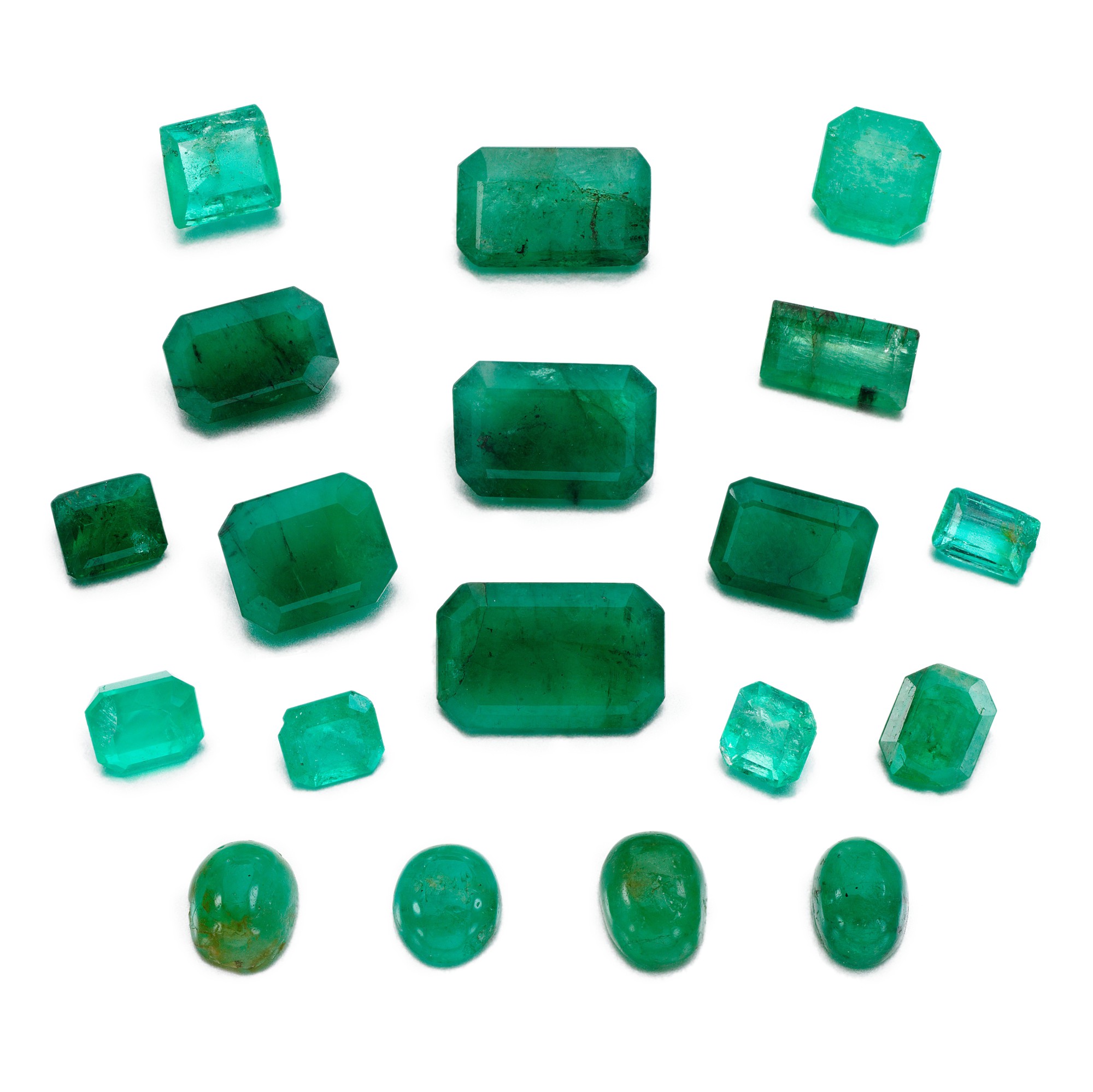 Collection of loose emeralds Fine Jewels 2021 Sotheby's