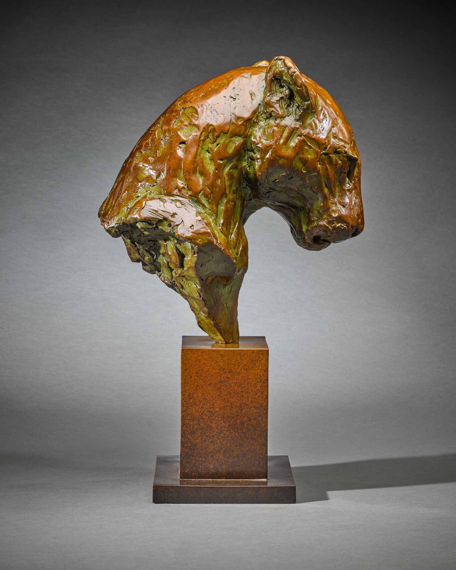 Leopard Bust | Sladmore: Life in Bronze | 2022 | Sotheby's