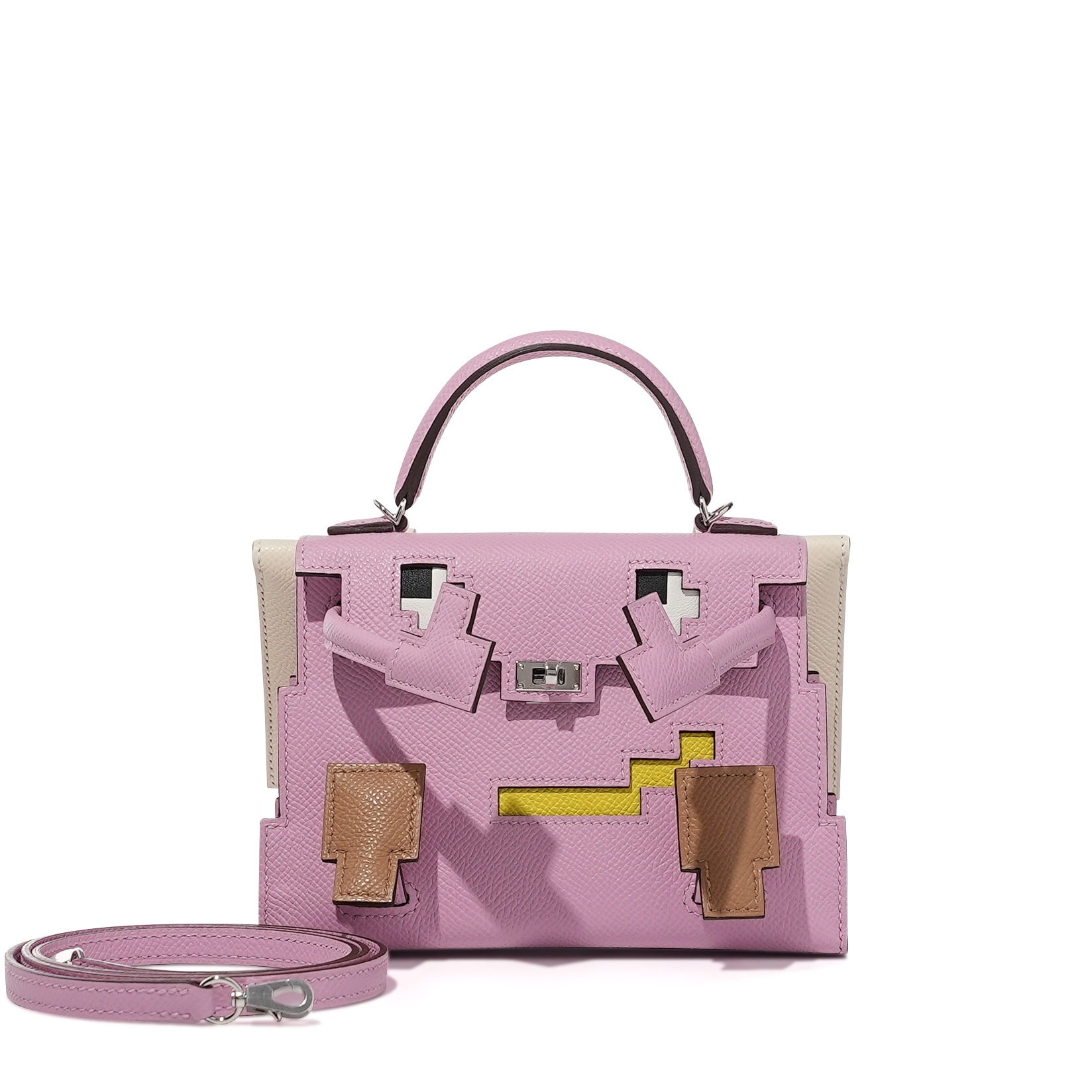 Hermès Mauve Sylvestre, Chai, Lime, Nata Epsom Kellydole