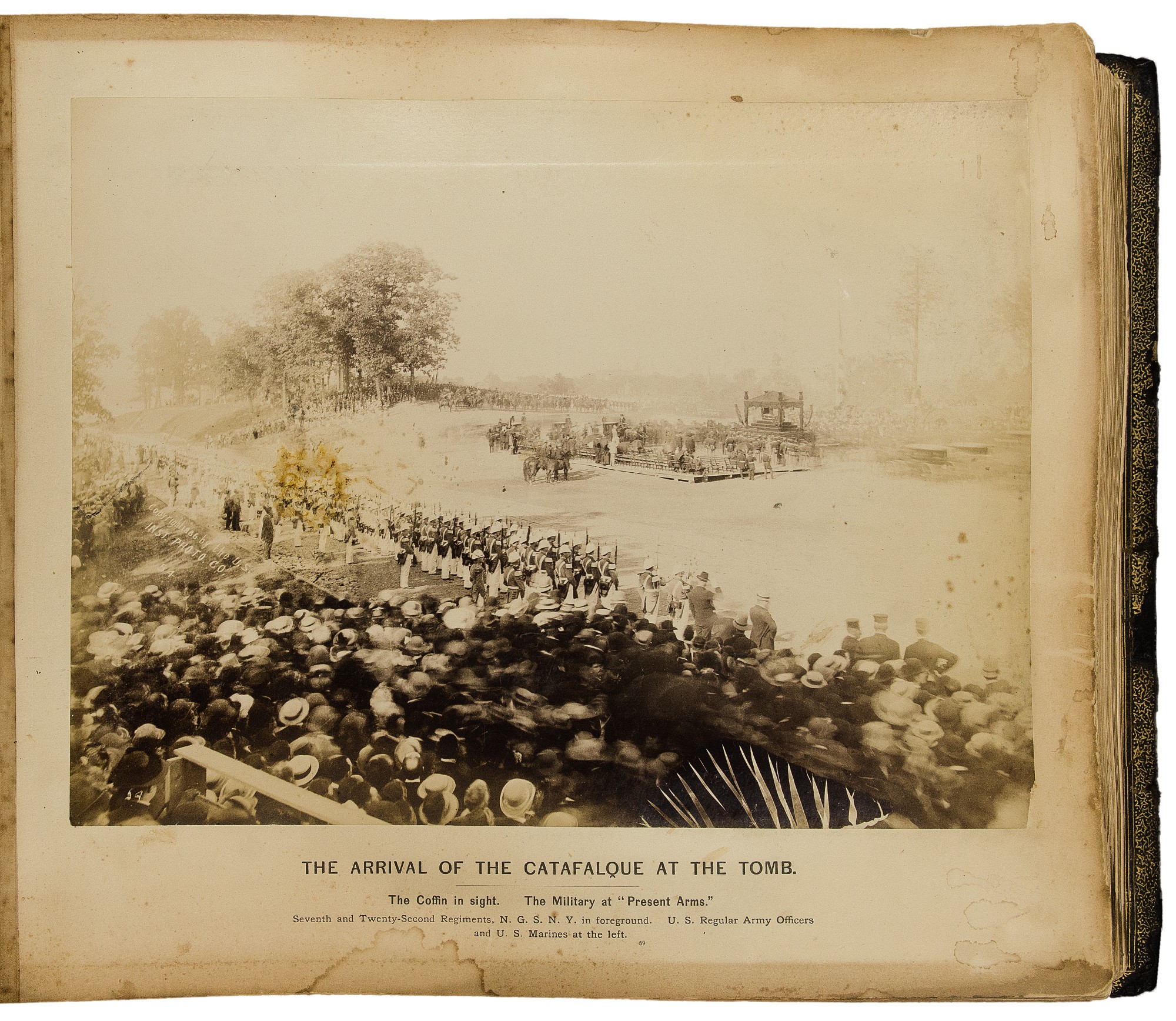 [GRANT, ULYSSES S.] — THE U.S. INSTANTANEOUS PHOTOGRAPHIC CO. Seven