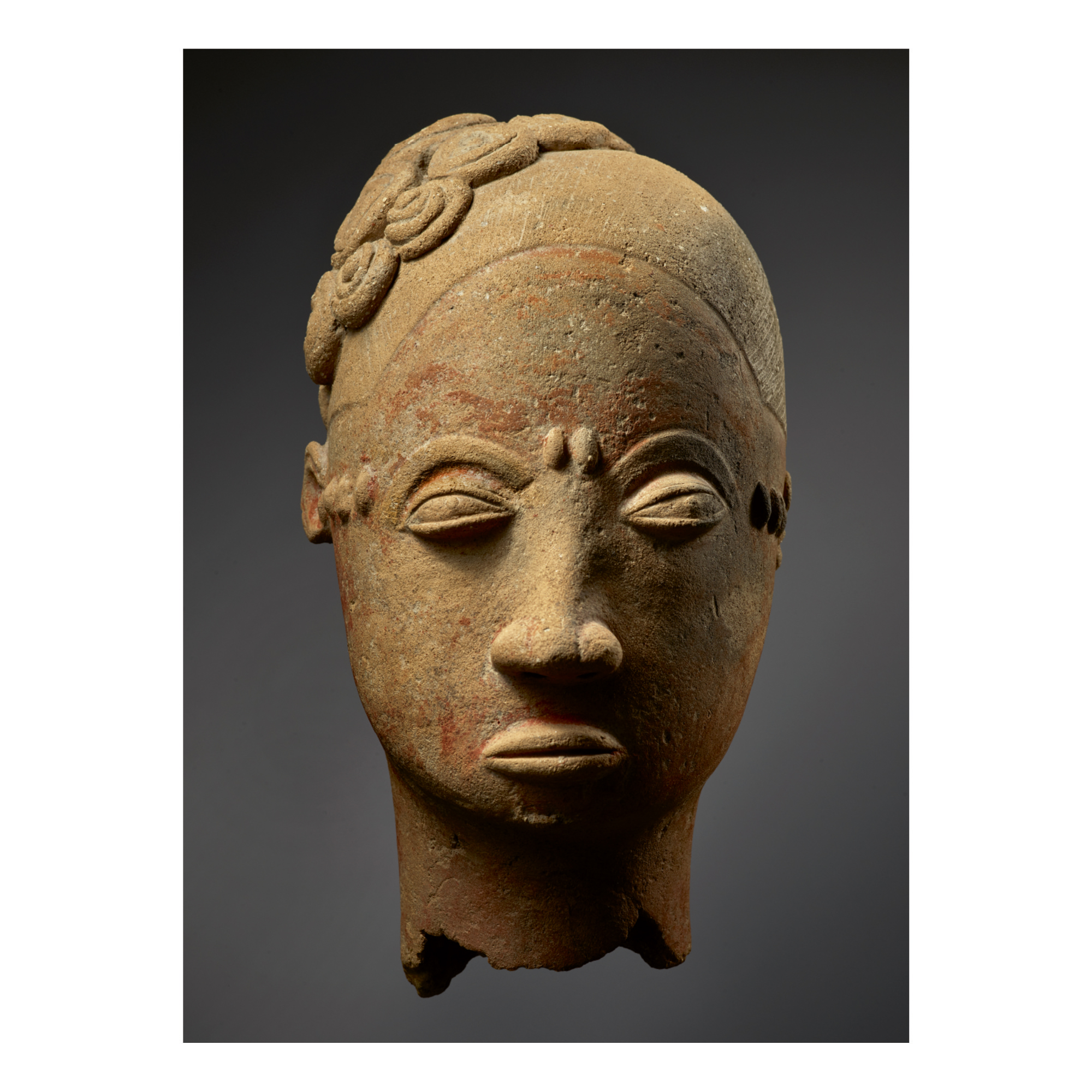 AKAN TERRACOTTA HEAD, TWIFO-HEMAN, GHANA | Art of Africa, Oceania and