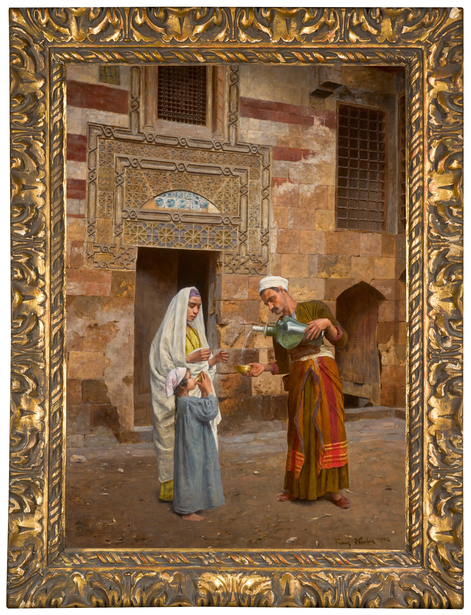 The Water Seller, Cairo European & British Art 2020 Sotheby's