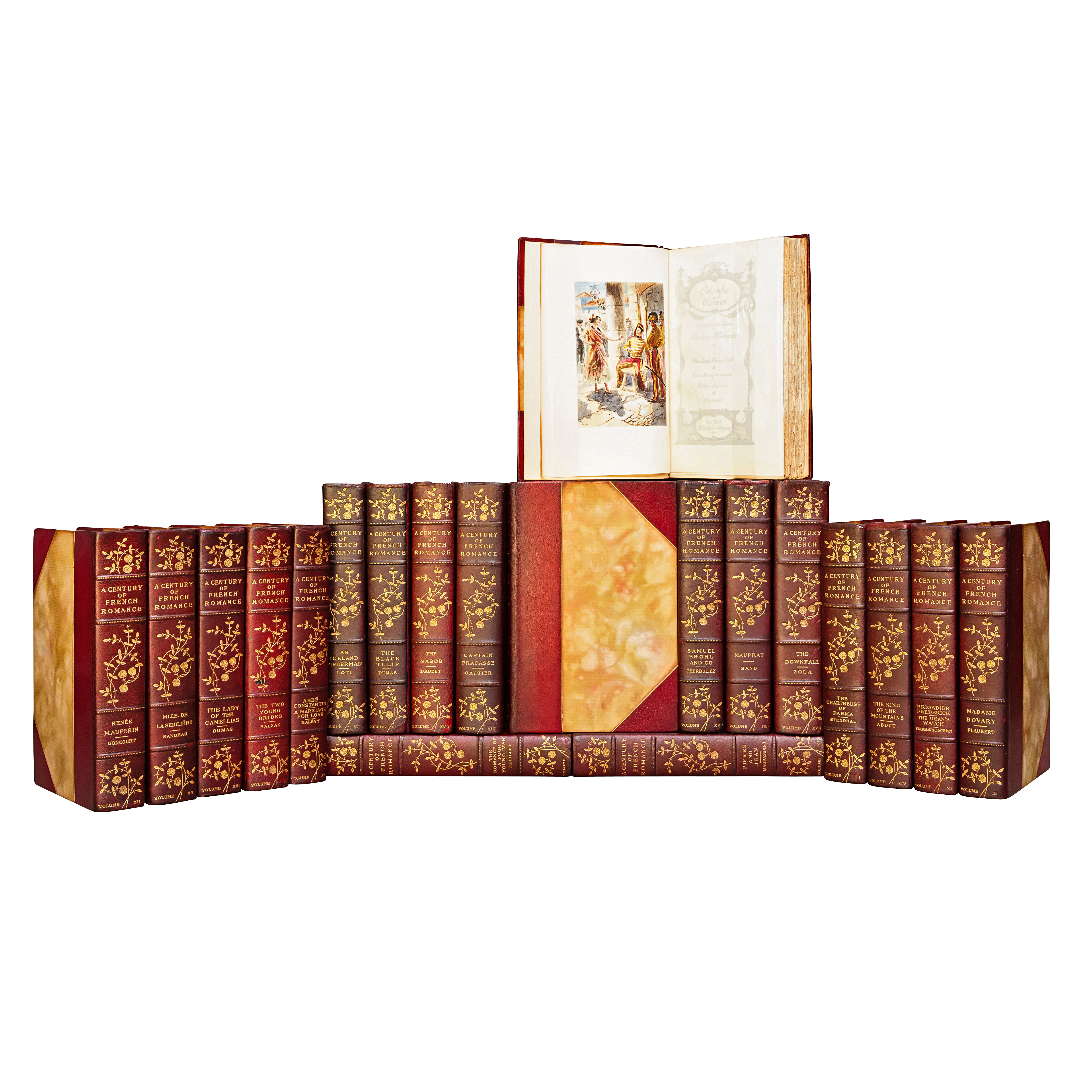 Flaubert, Gustave, Balzac, Honoré De, Zola, ÉMile Vintage A